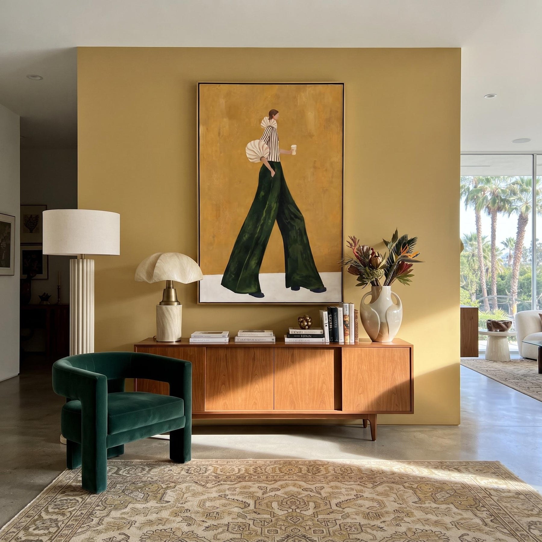 Modern Figurative Lady Wall Decor – 5