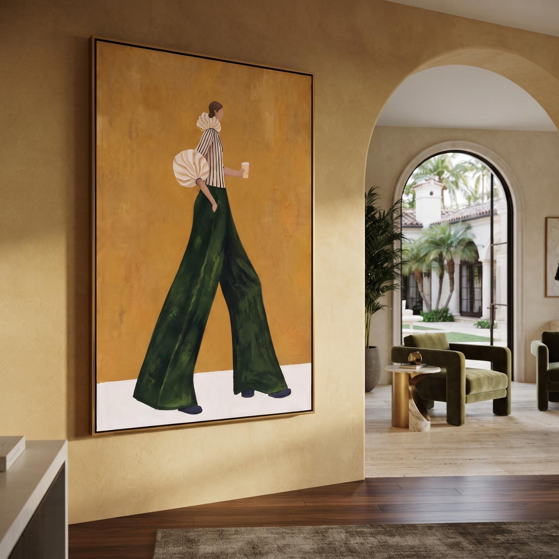 Modern Figurative Lady Wall Decor – 6