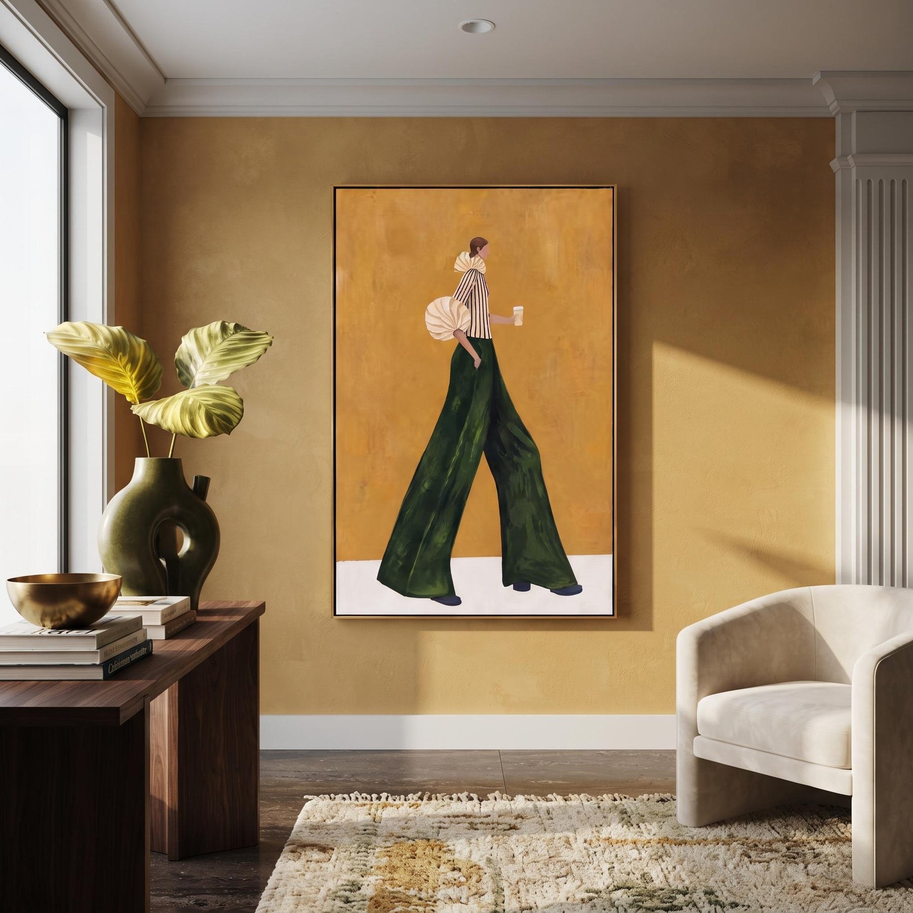 Modern Figurative Lady Wall Decor – 8