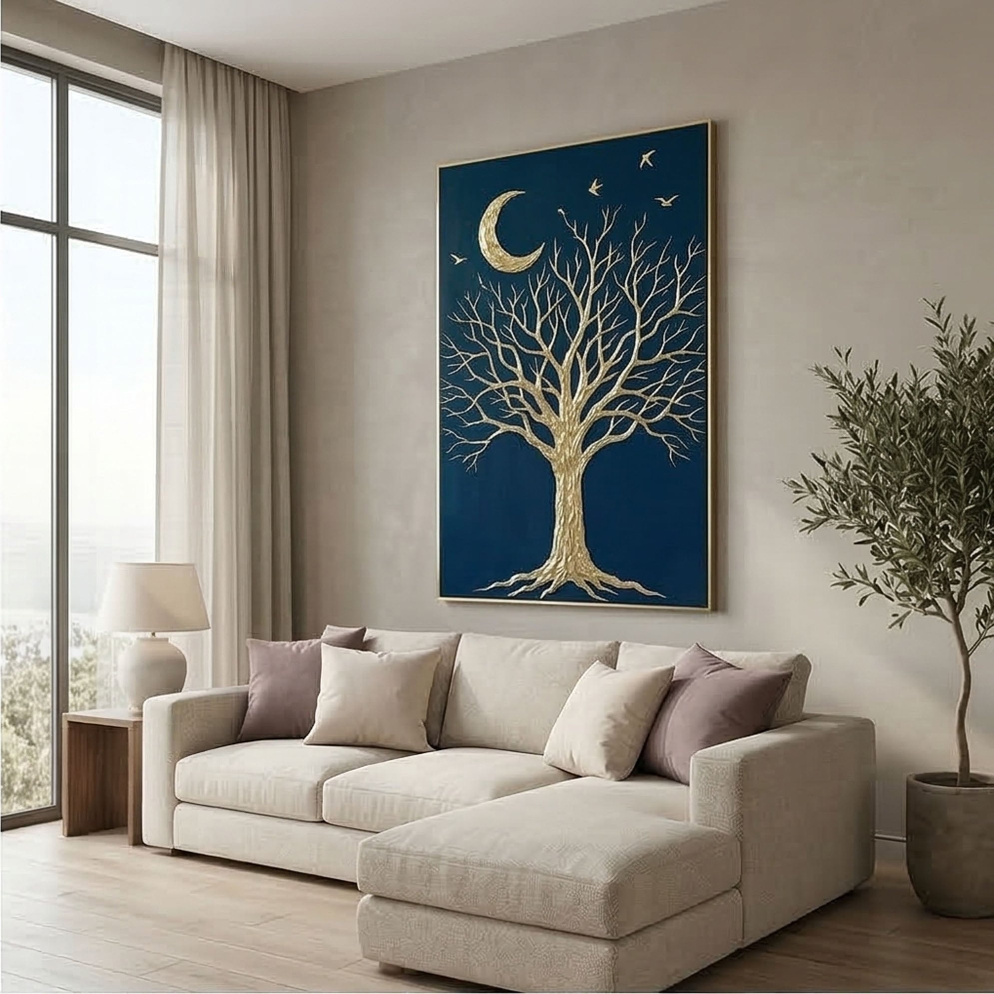 Moonlit Branch Reverie – 2