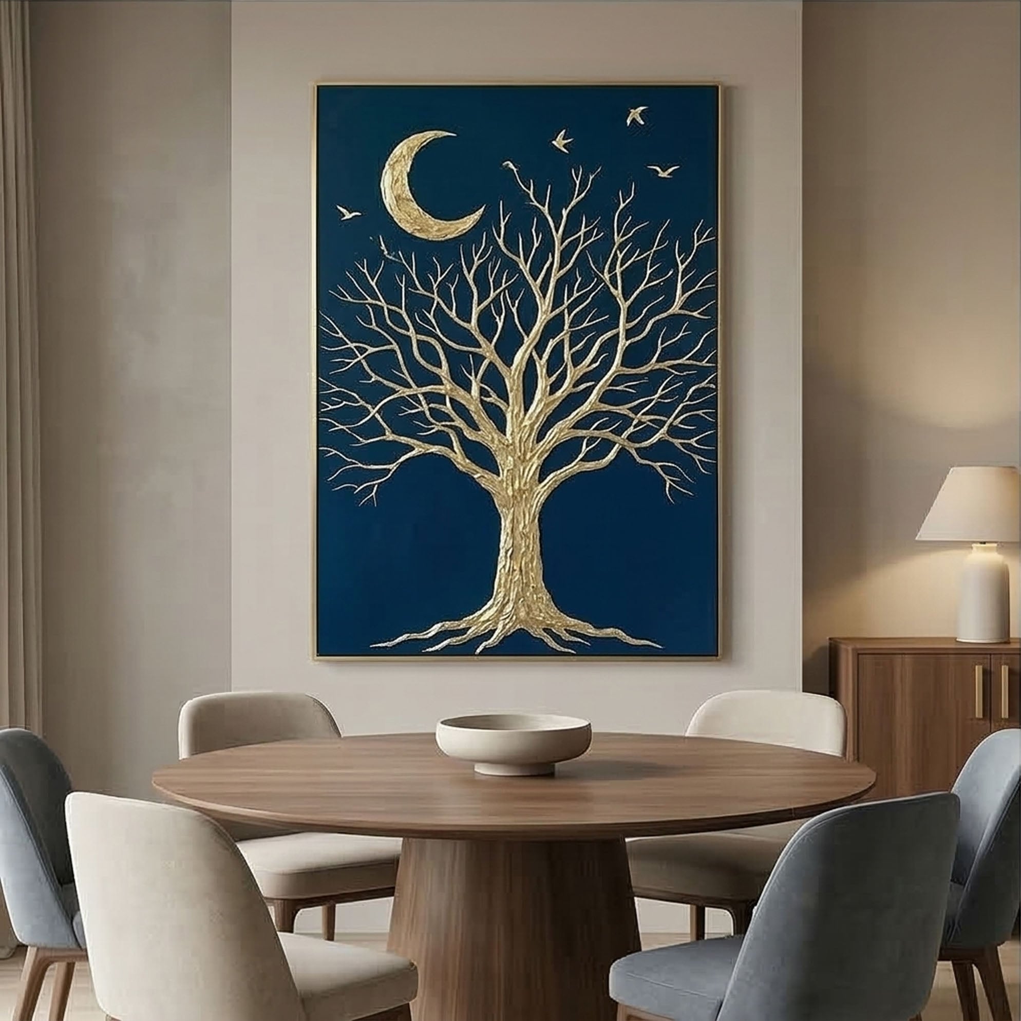 Moonlit Branch Reverie – 3