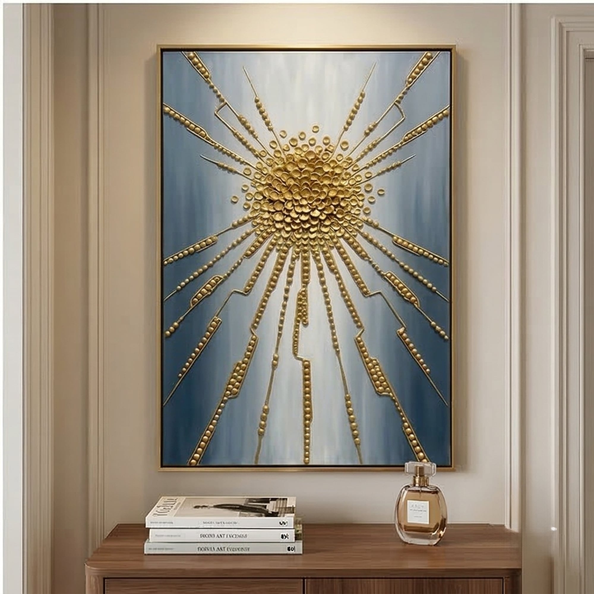 Radiant Golden Burst