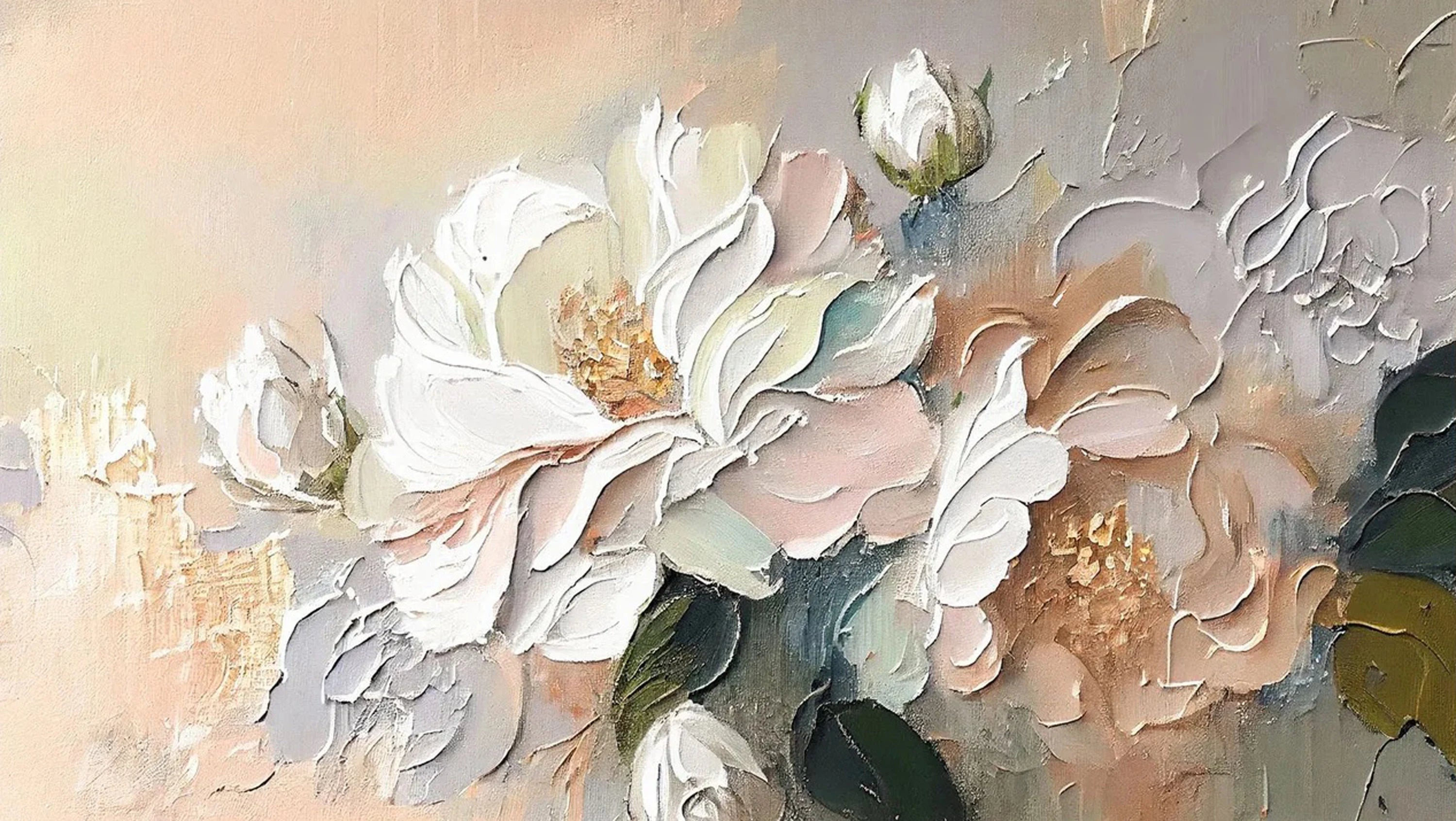 Creamy Blooms – 3