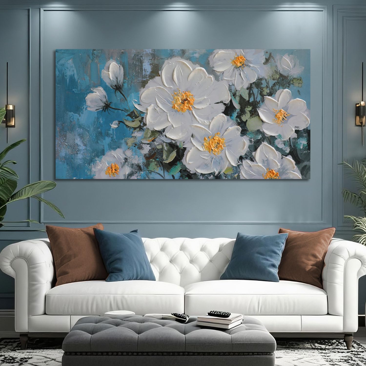 Deep Teal Bloom – 5