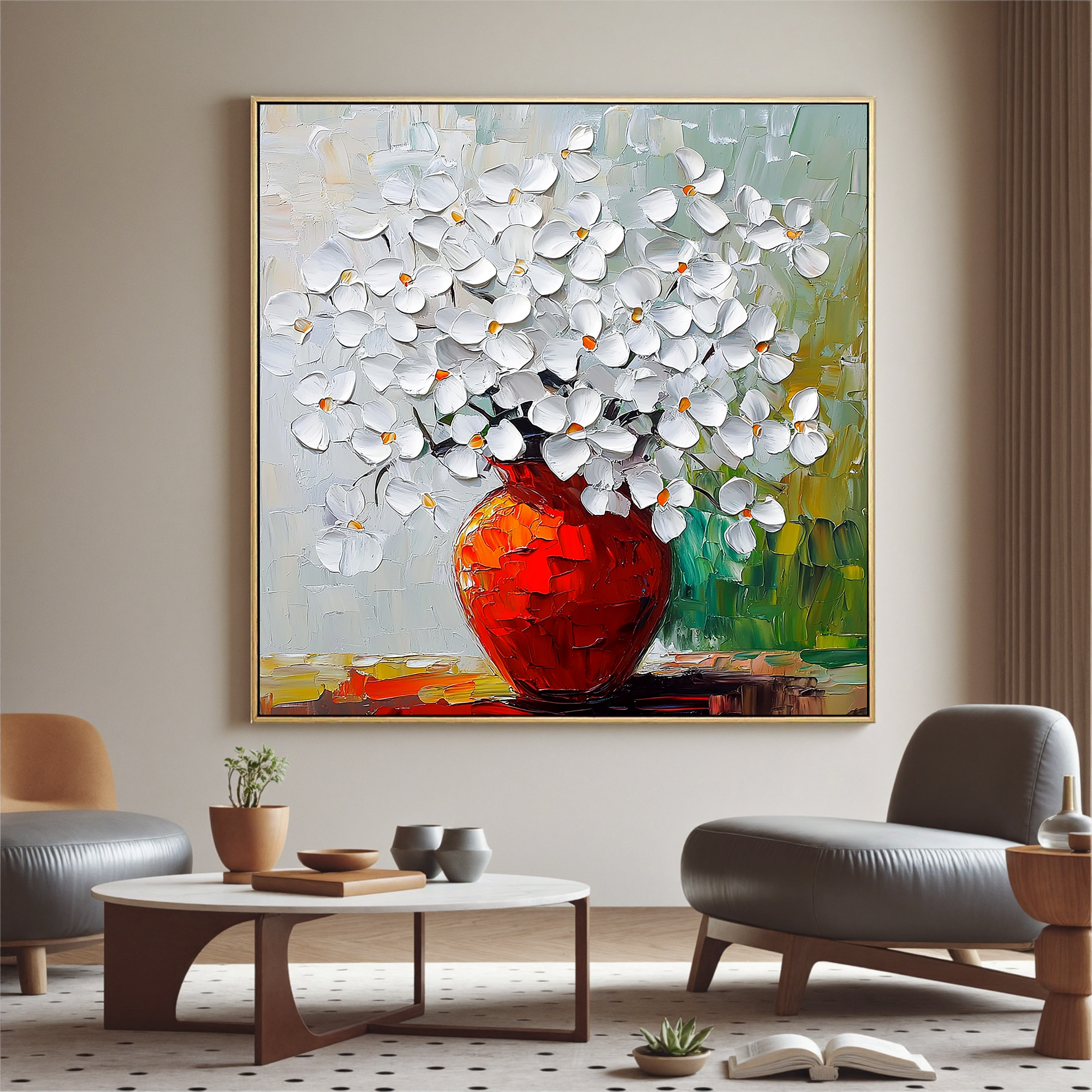 Blossoms in Vermilion – 7