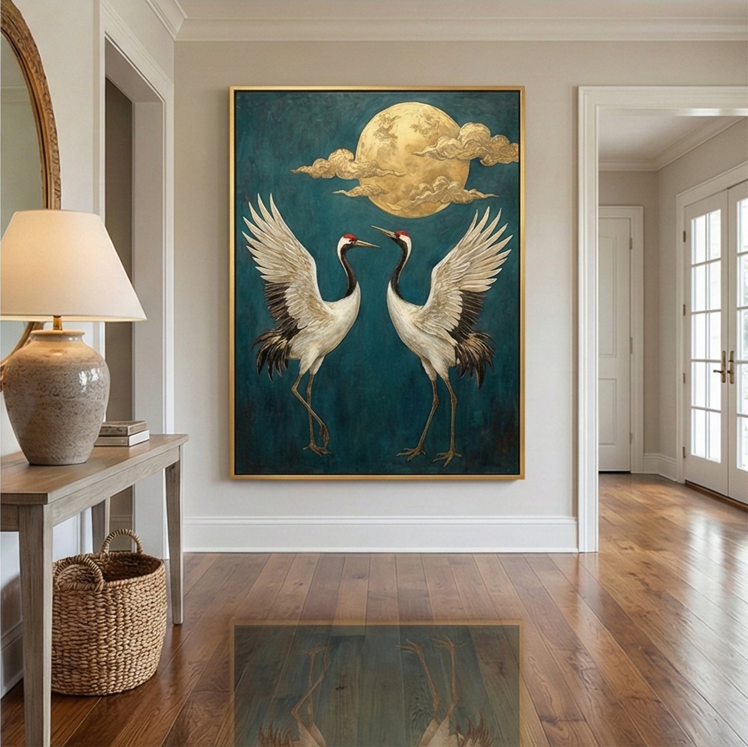 Golden Moon Cranes – 2