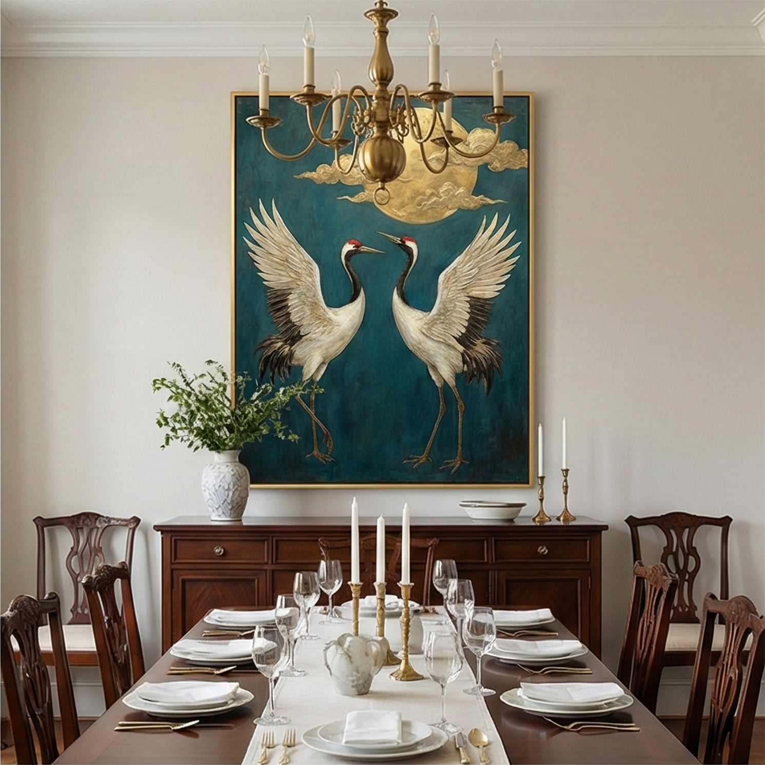 Golden Moon Cranes – 3