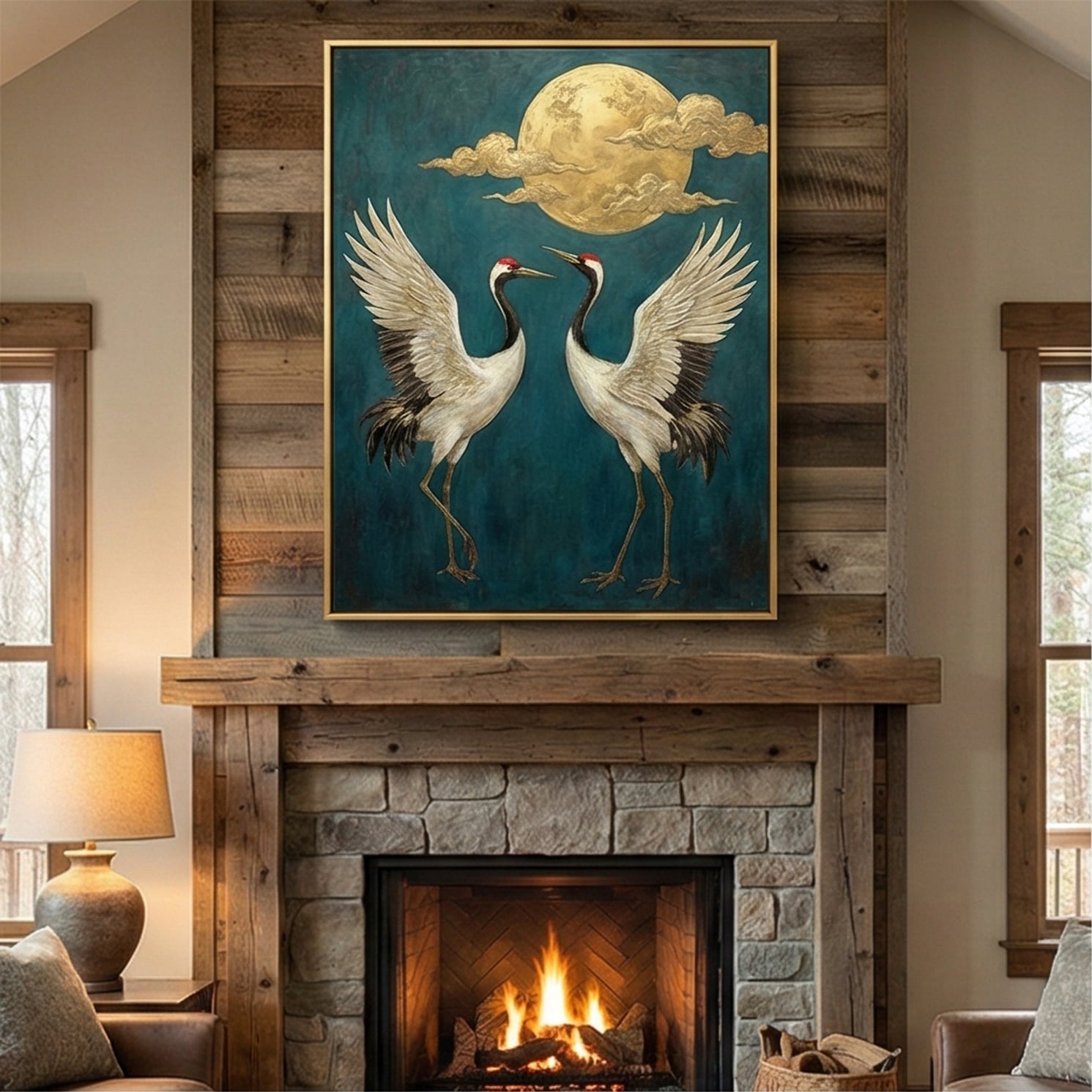 Golden Moon Cranes – 5