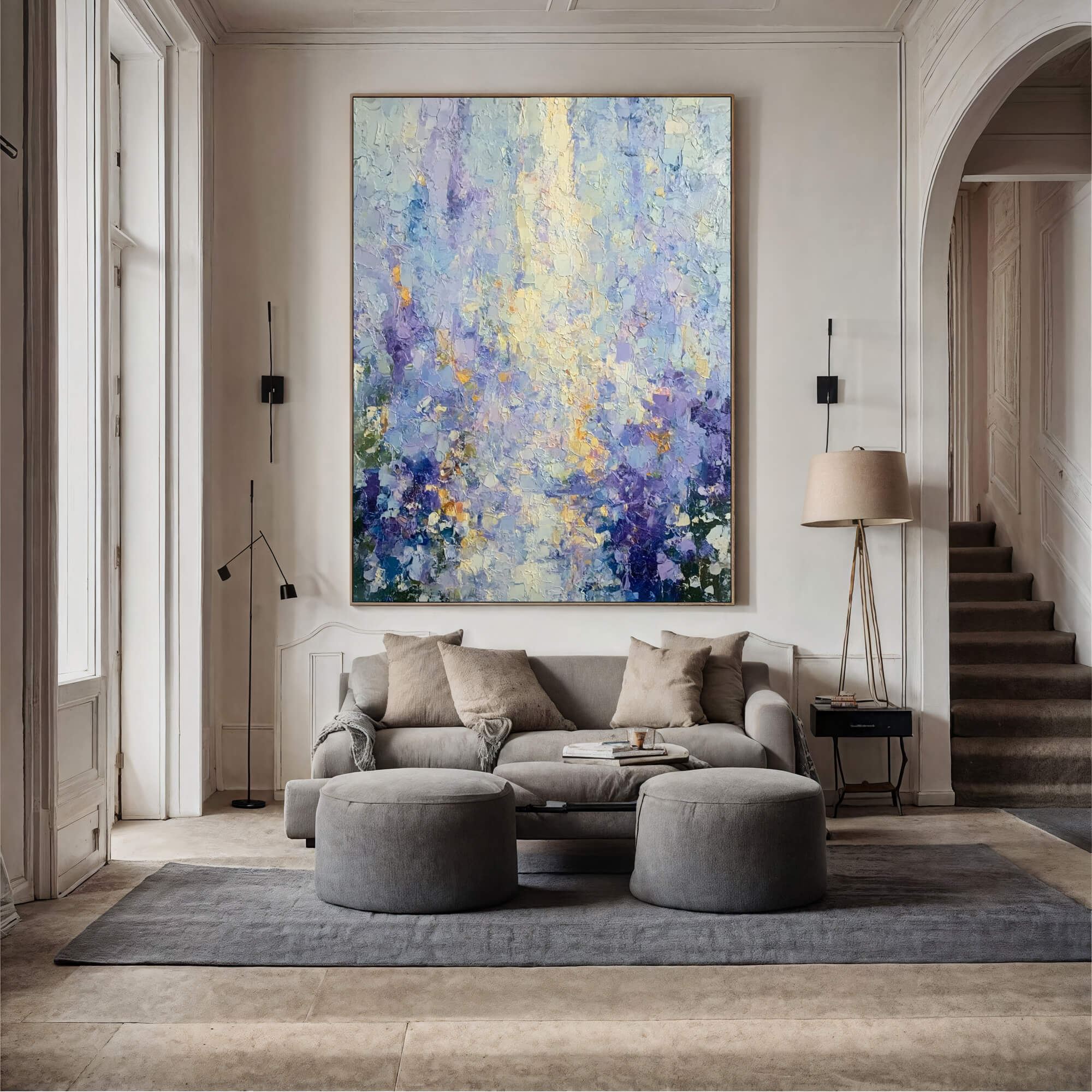 Lavender Light Burst