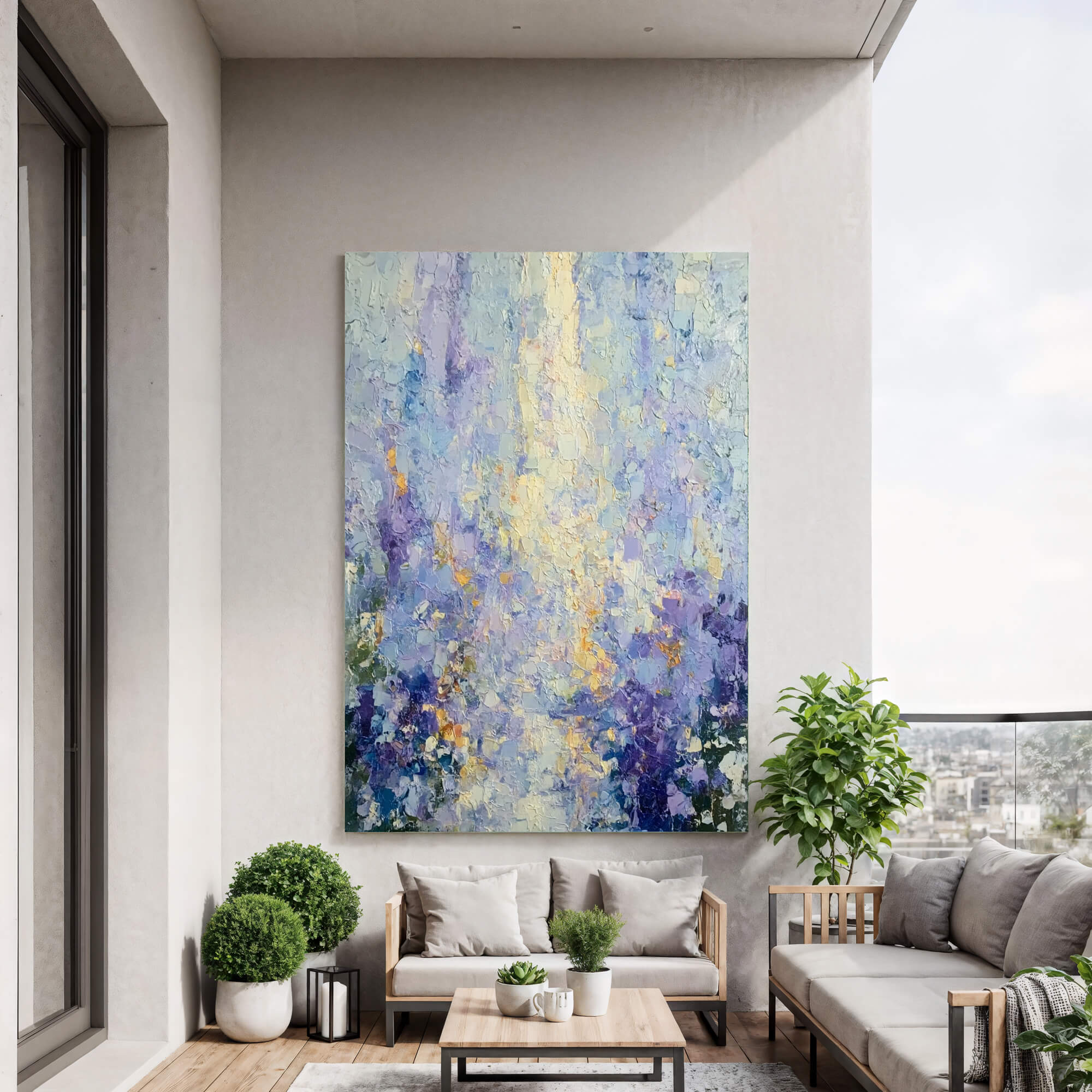 Lavender Light Burst – 2