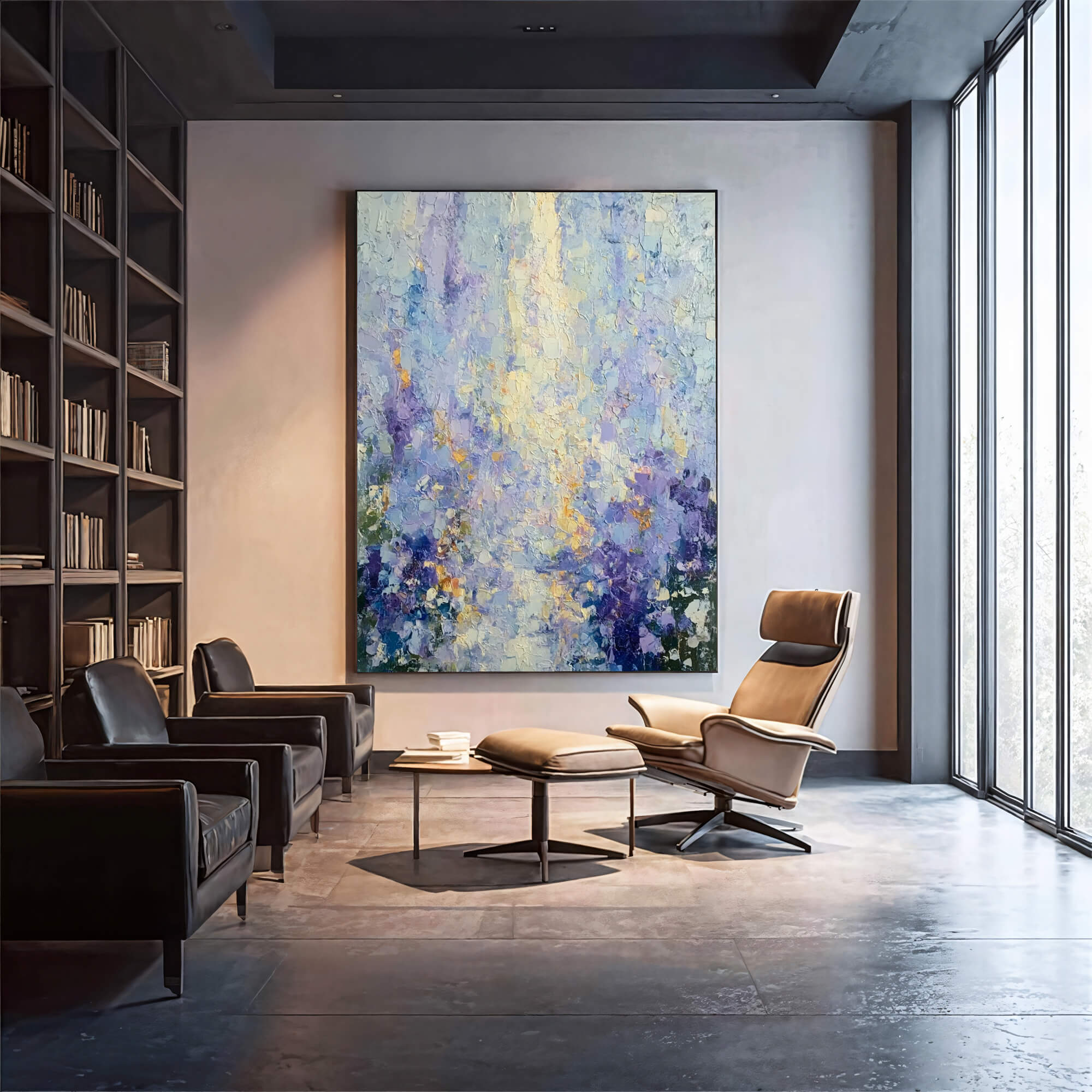 Lavender Light Burst – 3