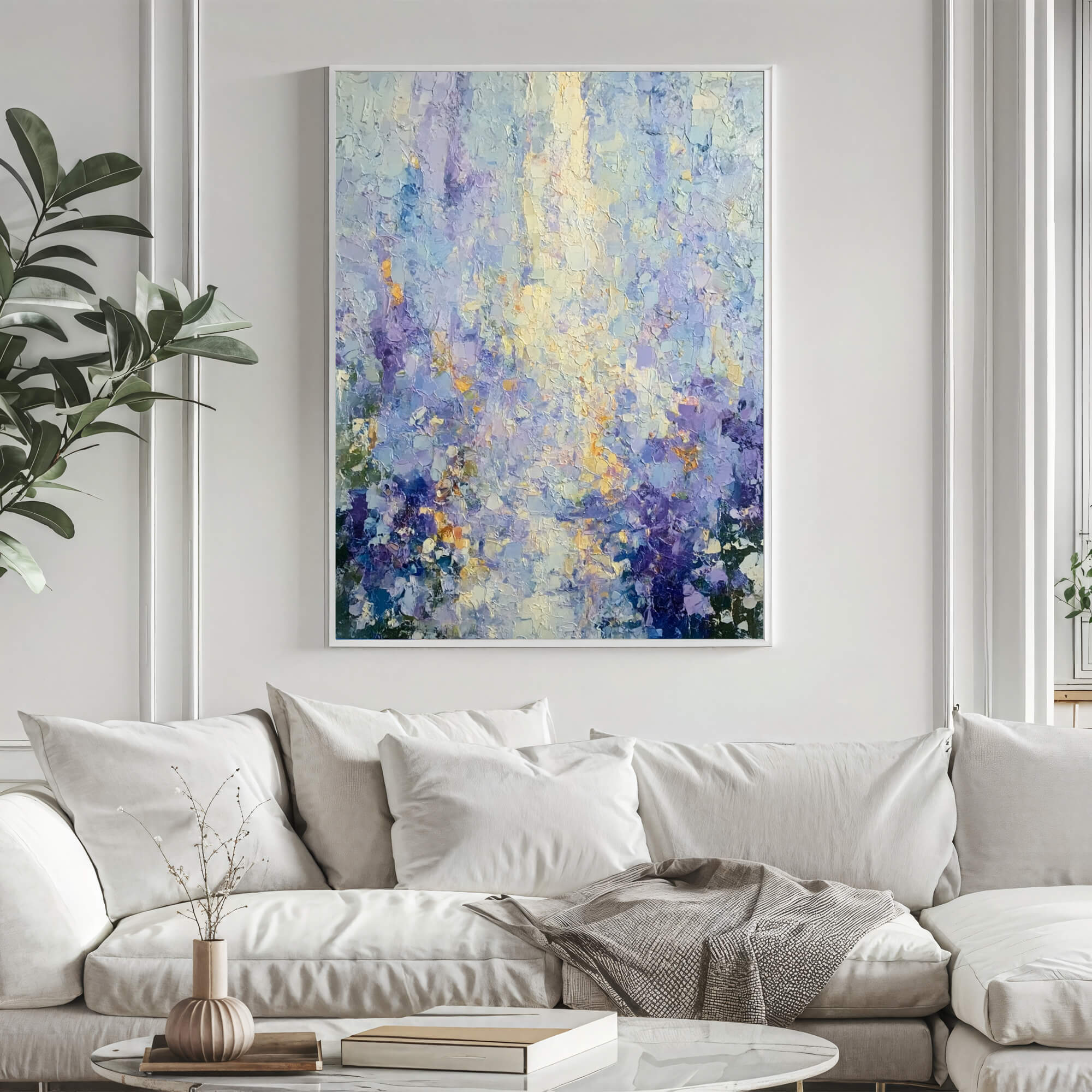 Lavender Light Burst – 4