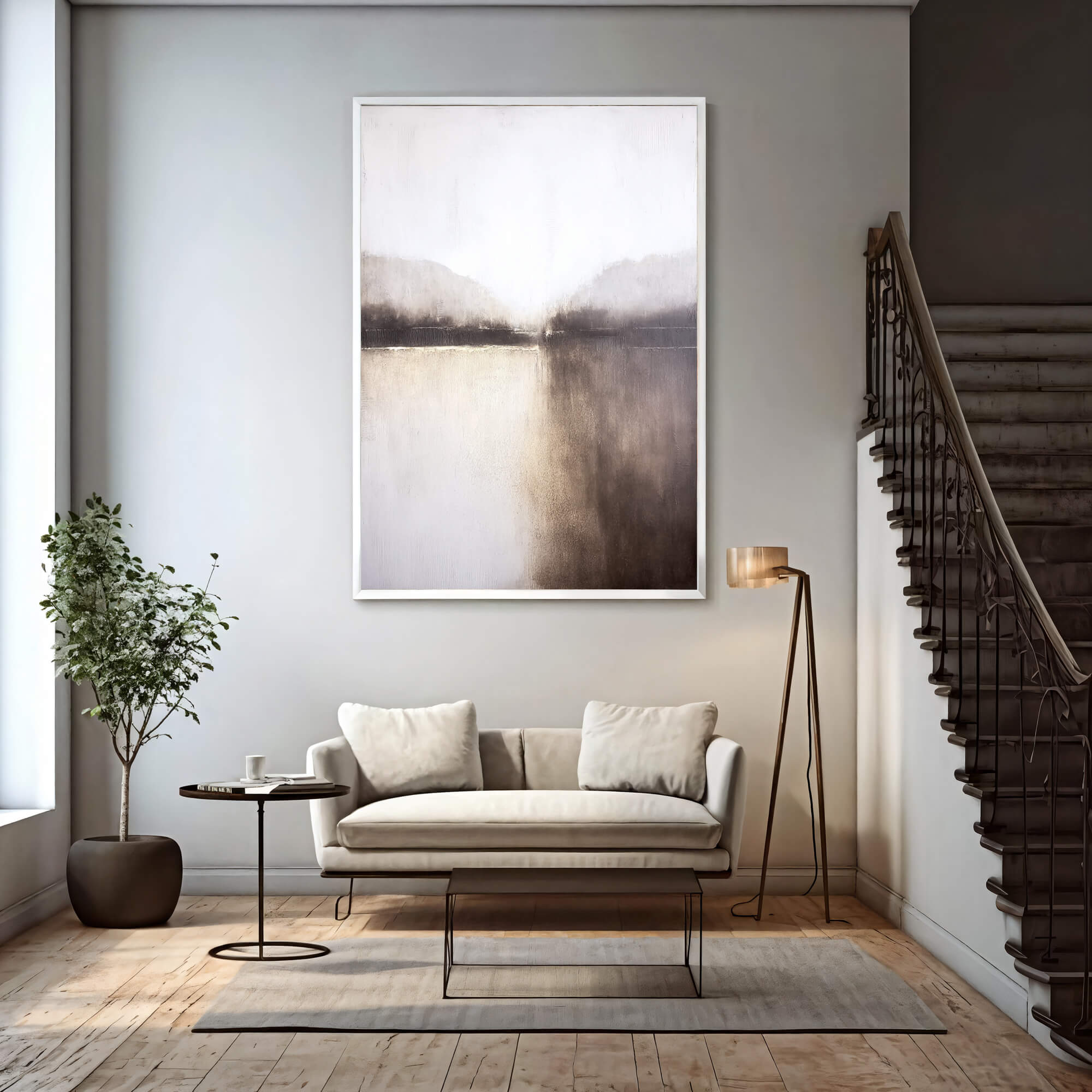 Misty Lake Reflections – 4