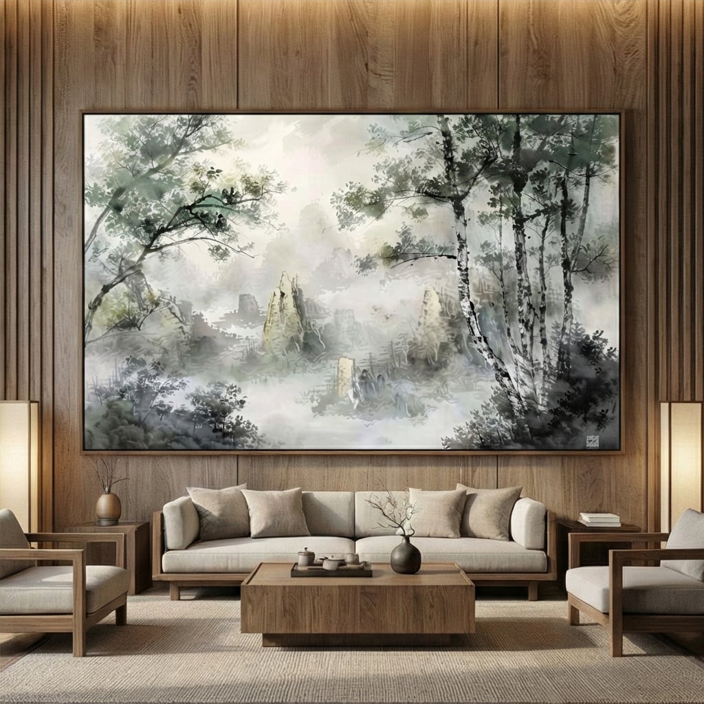 Misty Mountain Serenity
