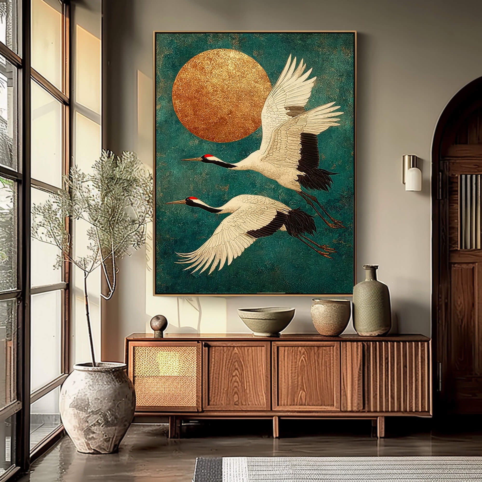Moonlit Crane Dance – 2
