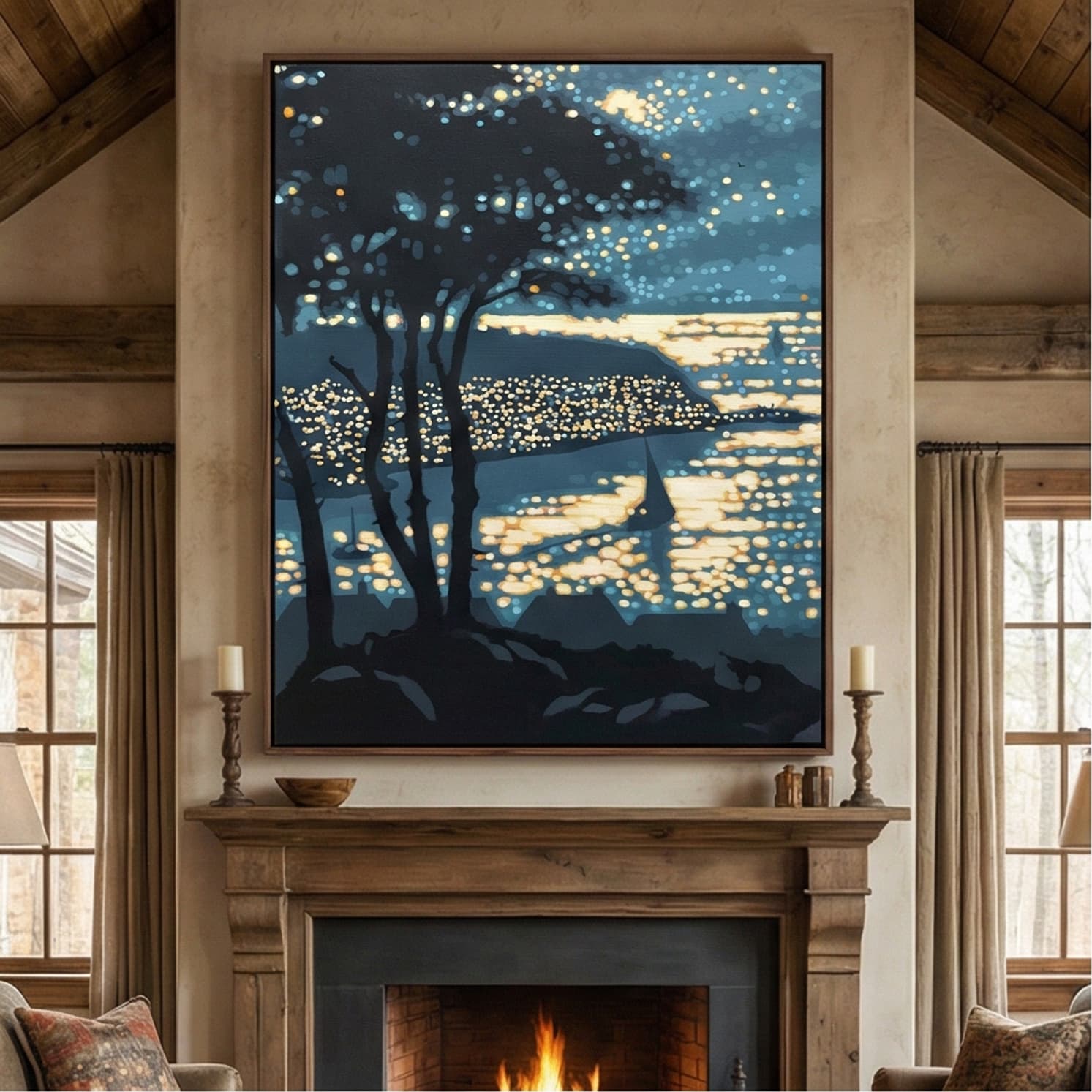 Nocturnal Harbor Glow – 3