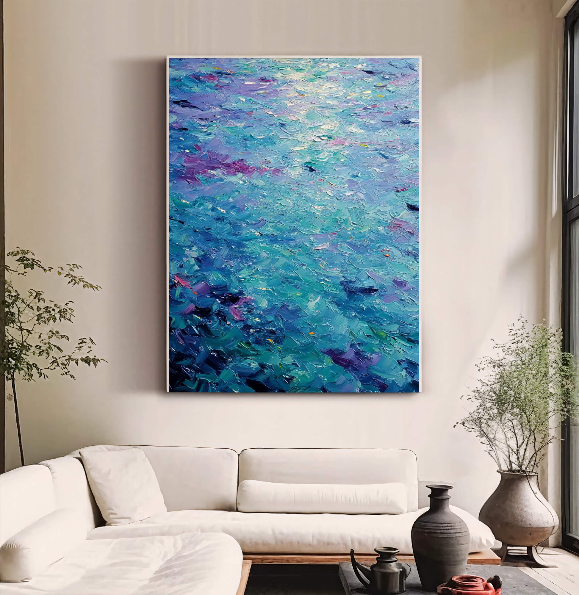 Turquoise Ripple Dance – 2