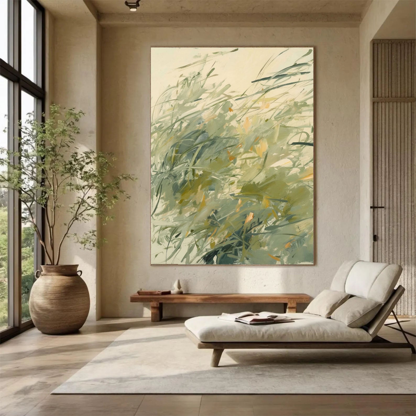Windblown Grasses Hues – 4
