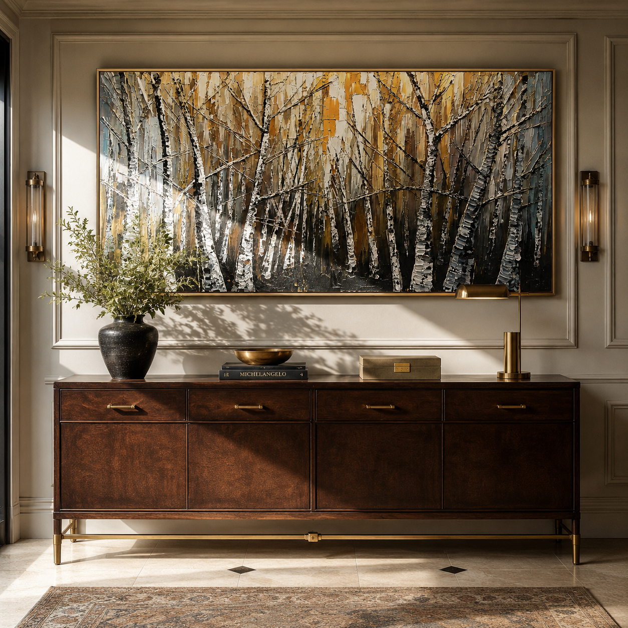 Golden Birch Stand – 6