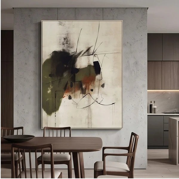 Earth Tone Abstract Wall Art – 3