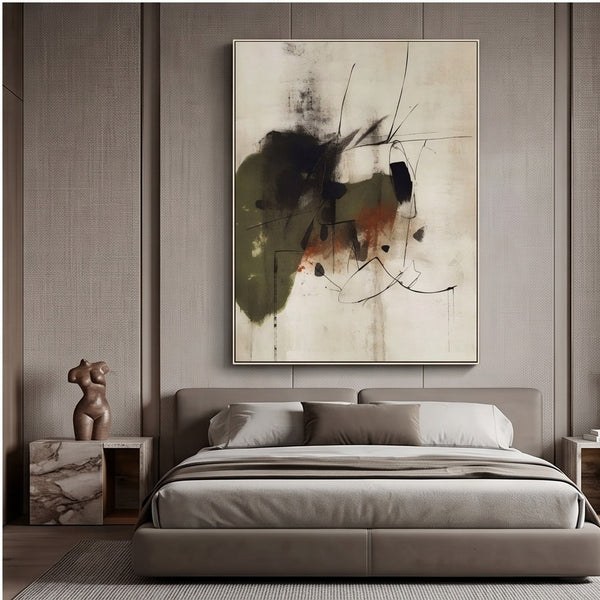 Earth Tone Abstract Wall Art – 4