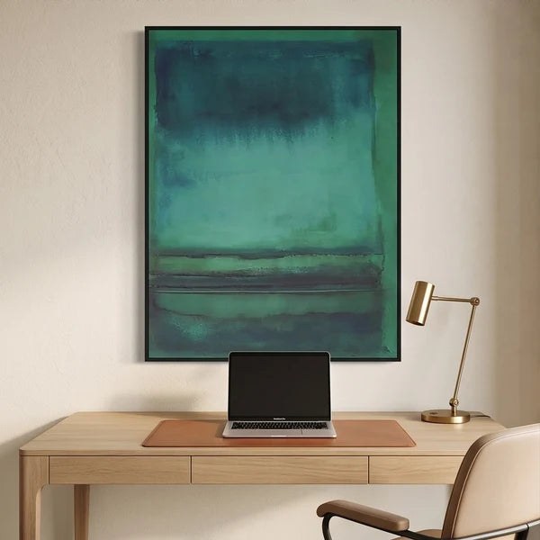 Green Abstract Wall Art – 2