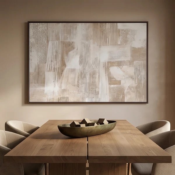 Neutral Abstract Wall Art – 2