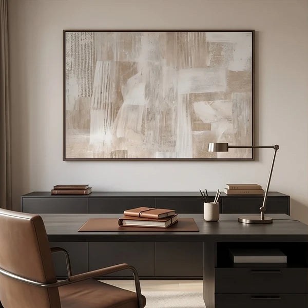 Neutral Abstract Wall Art – 3