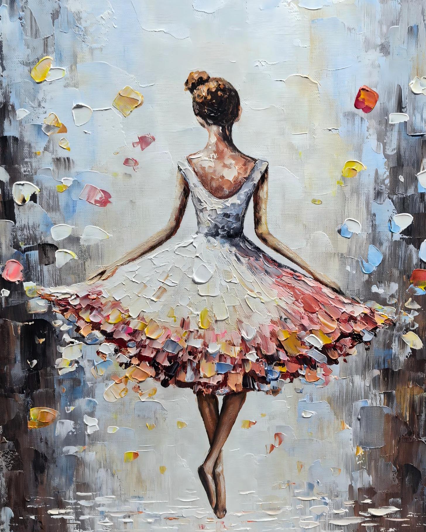 Vibrant Ballerina – 4