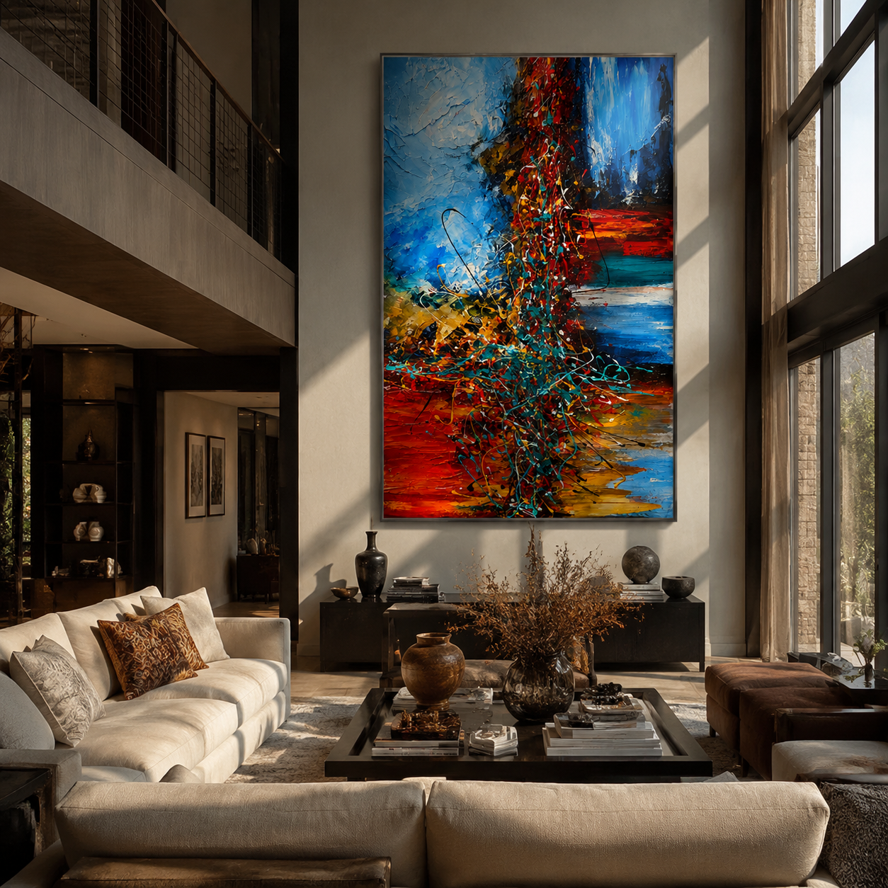 Electric Strata in Motion