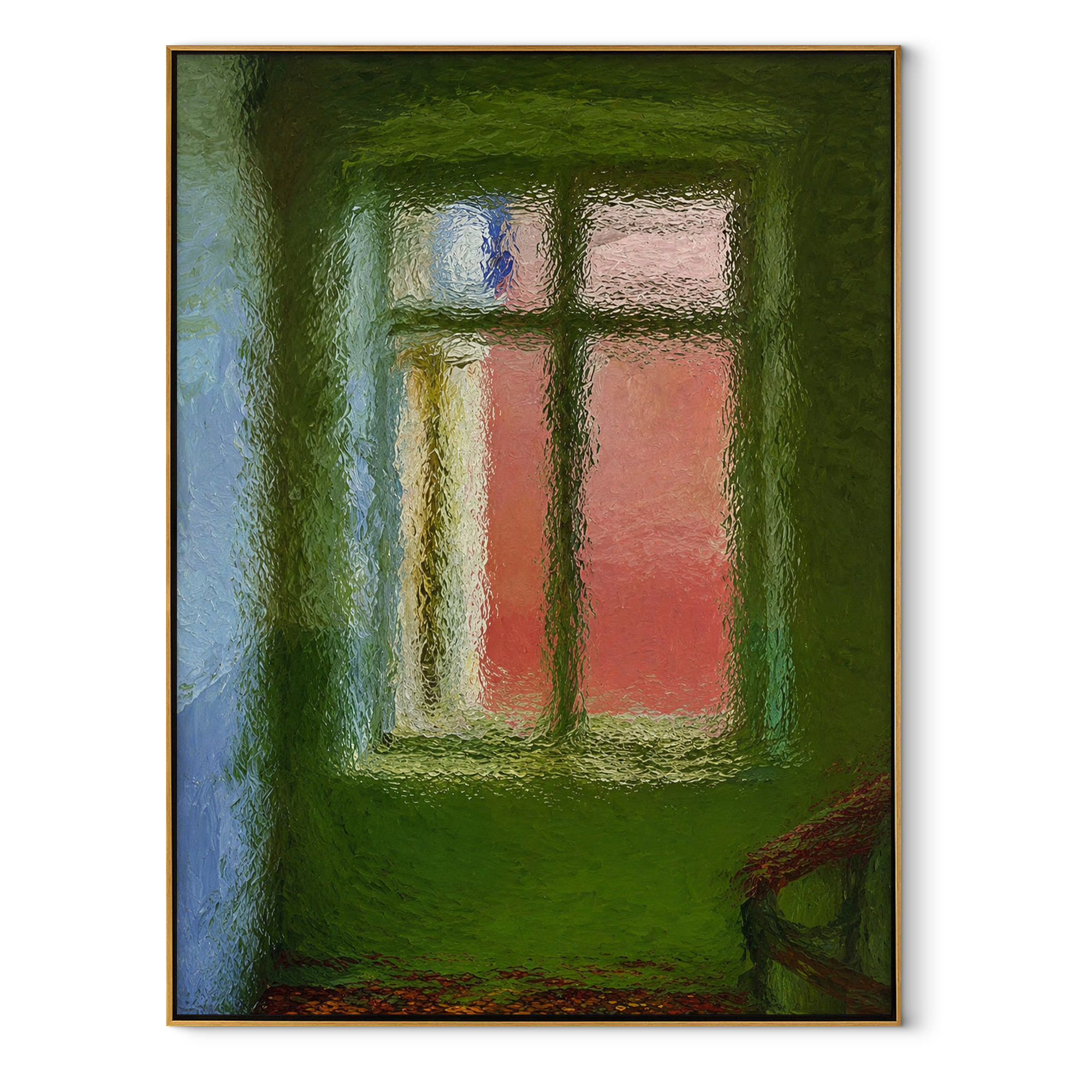 Window Through Olive Light – 2