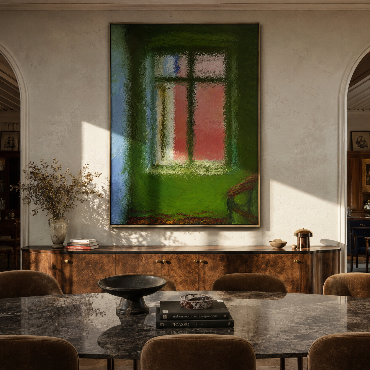 Window Through Olive Light – 4