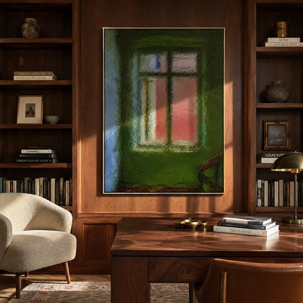 Window Through Olive Light – 5