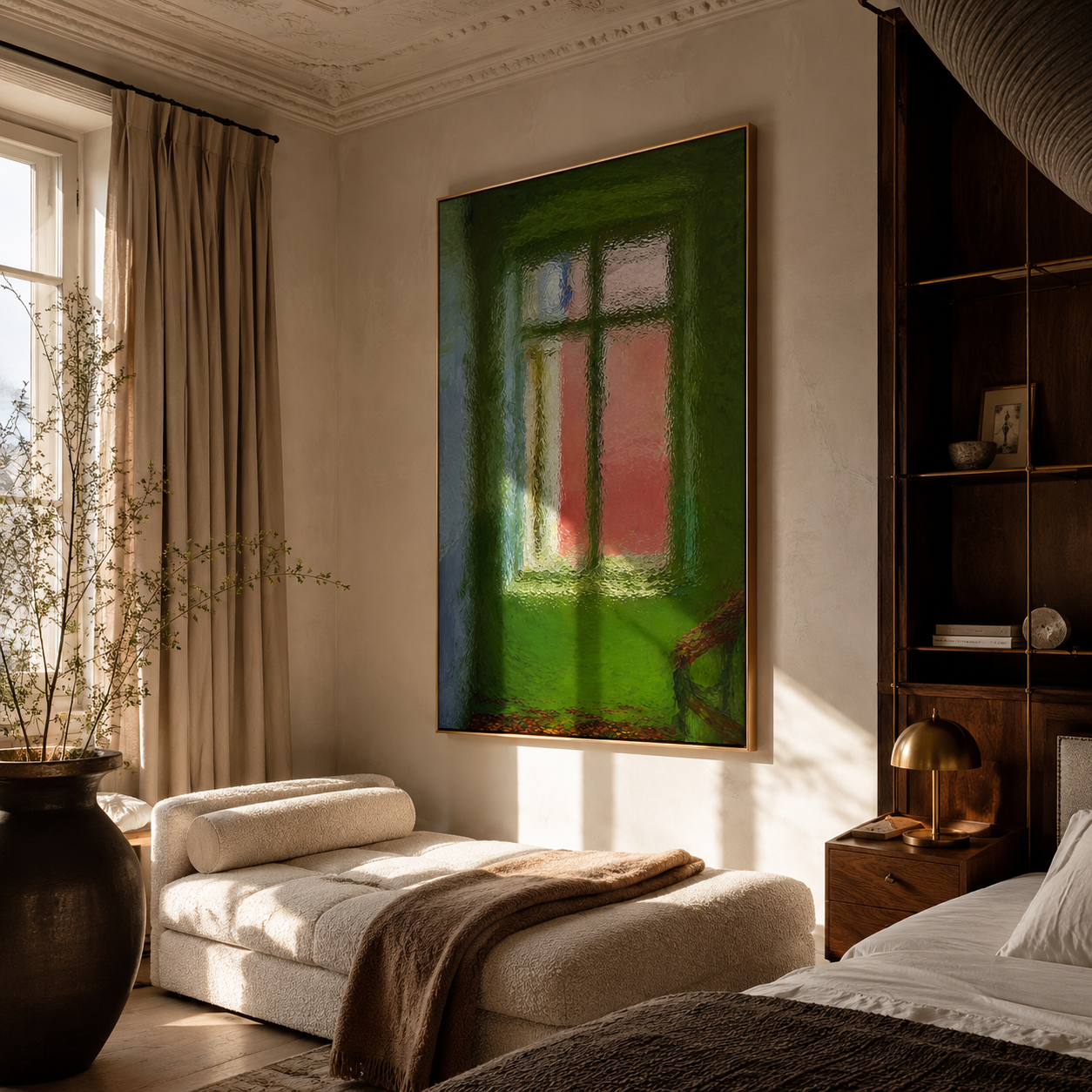 Window Through Olive Light – 6