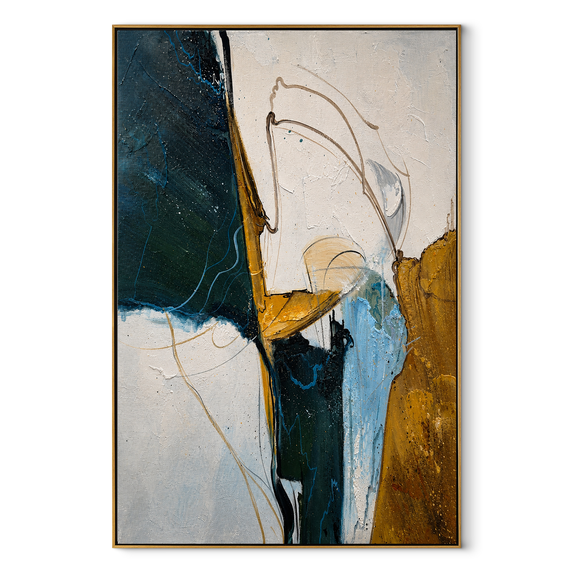 Gilded Tides Converging – 2