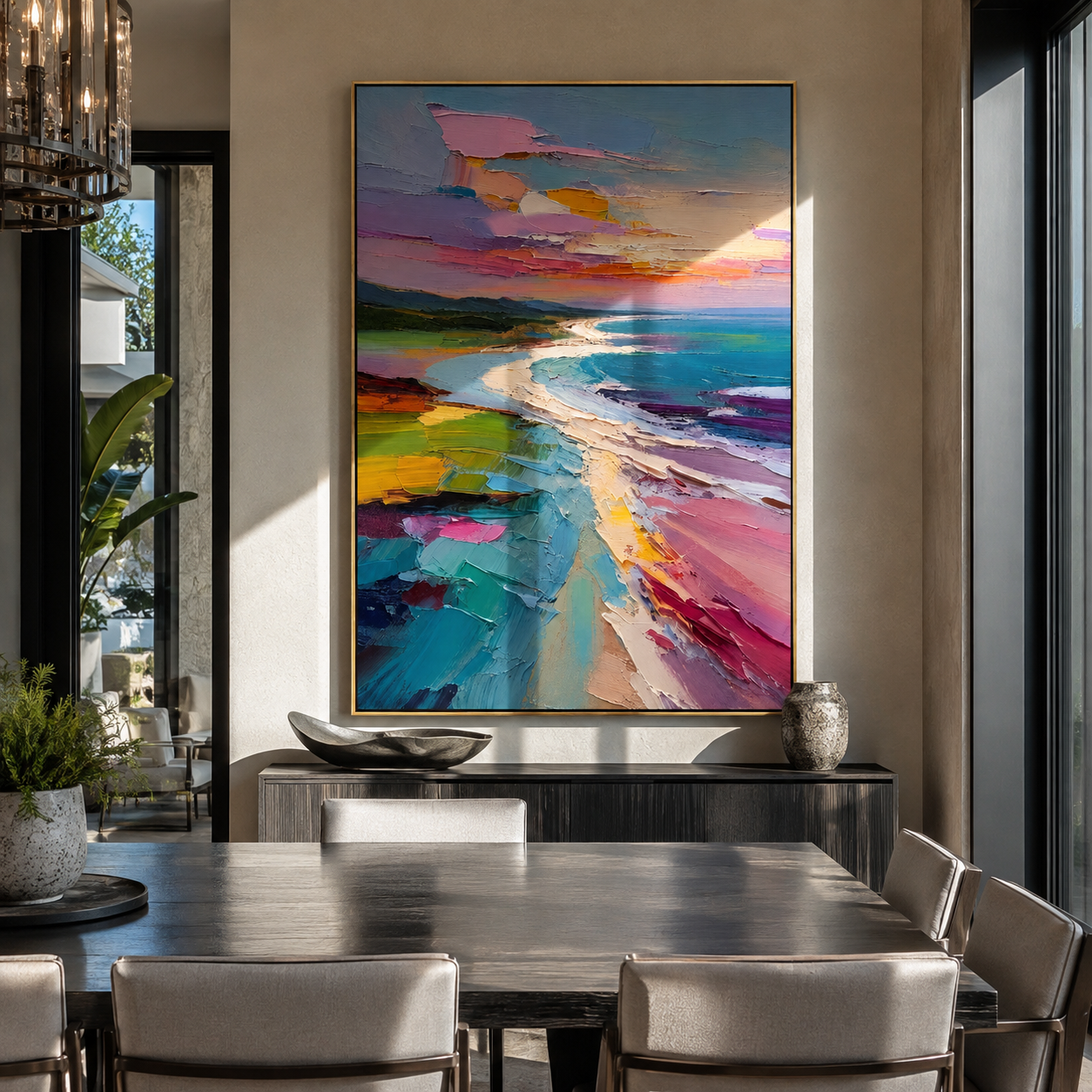 Pastel Shoreline Unfolding – 6