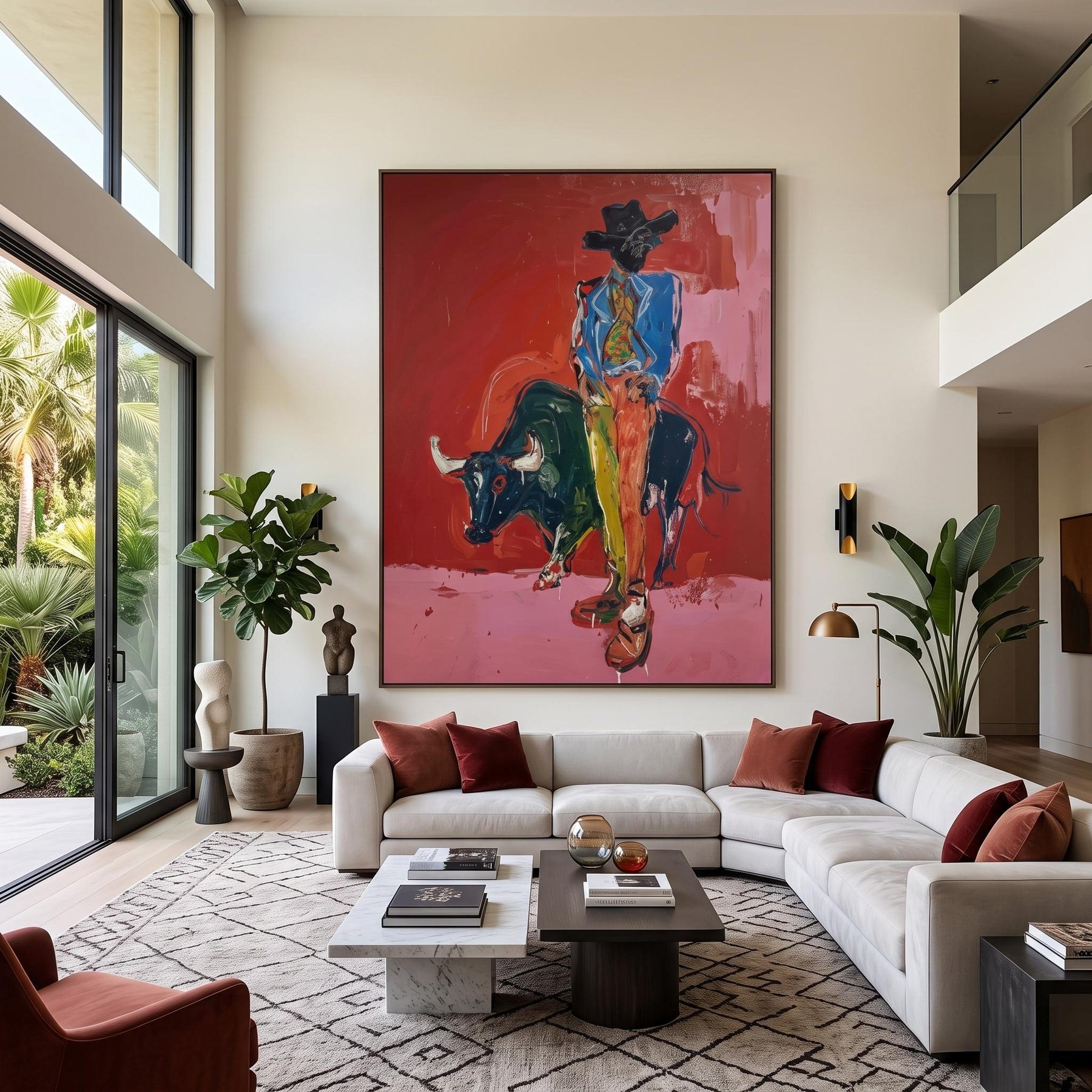 Bullfighting Western Cowboy