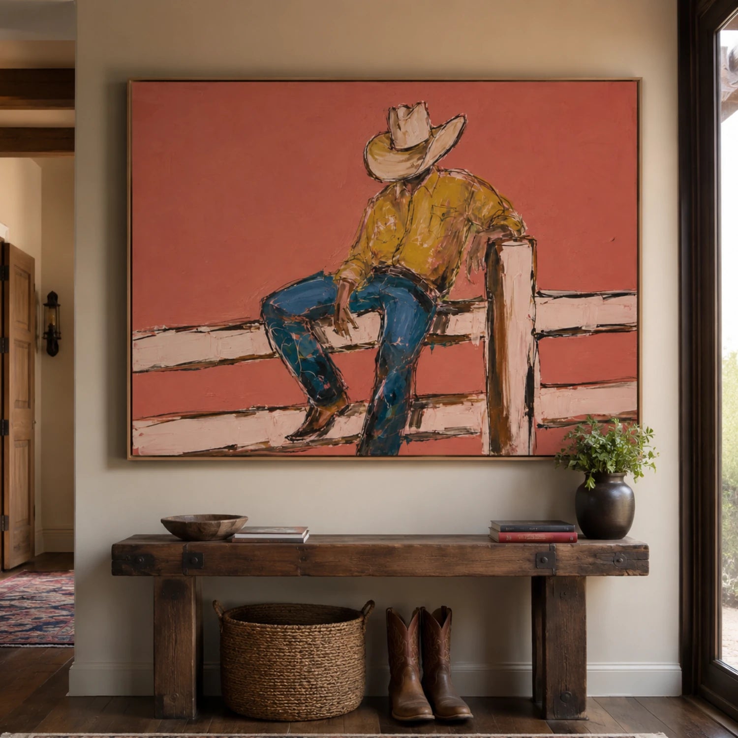 Coral Fence Cowboy Lull