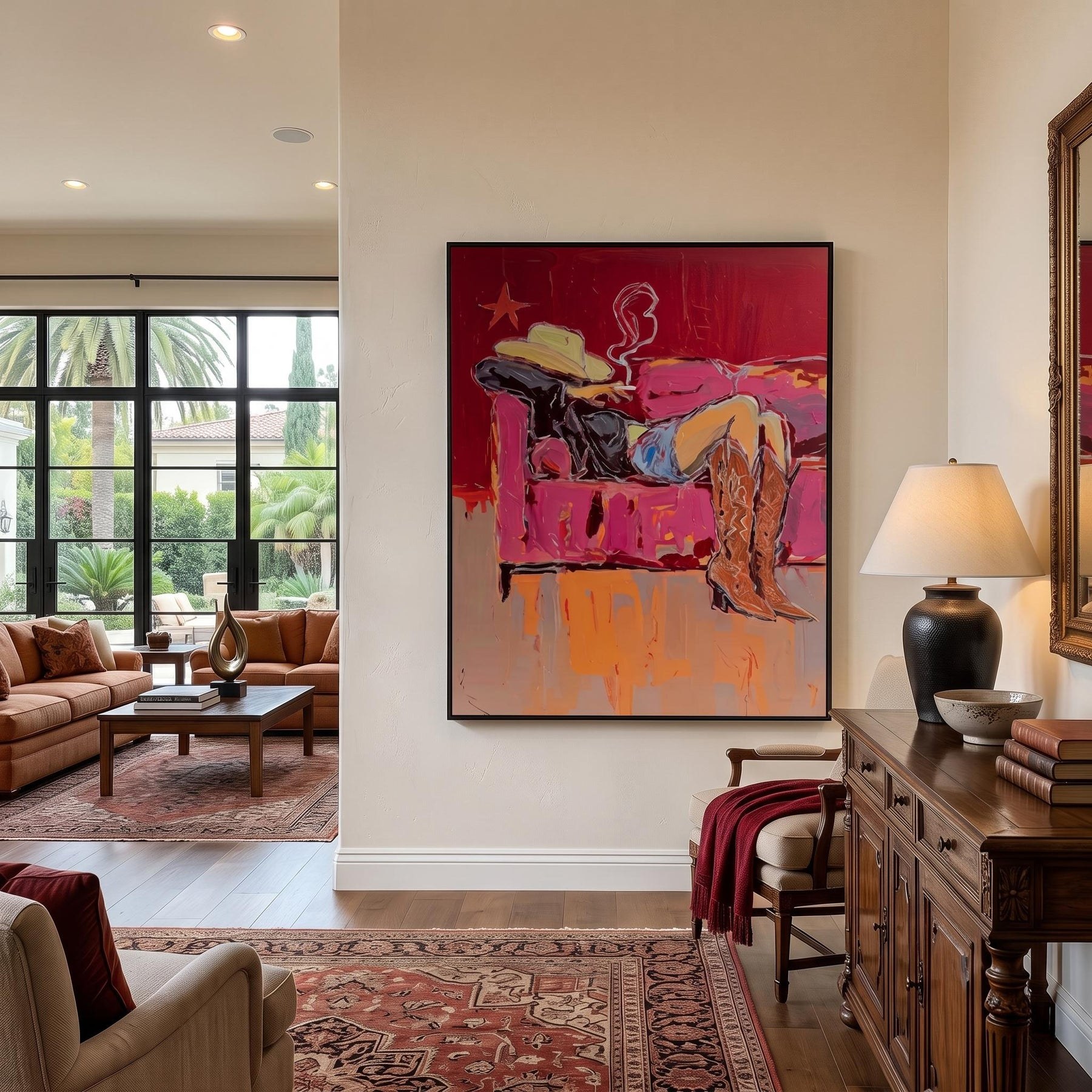 Couch Western Cowgirl – 3