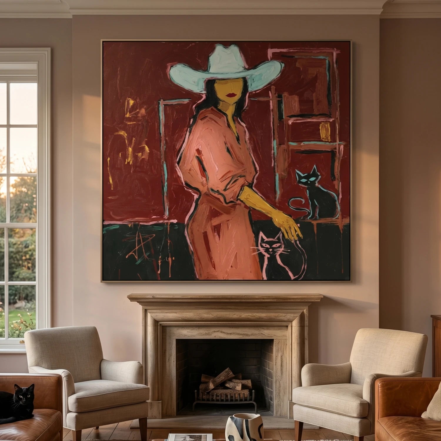 Cowgirl & Cats