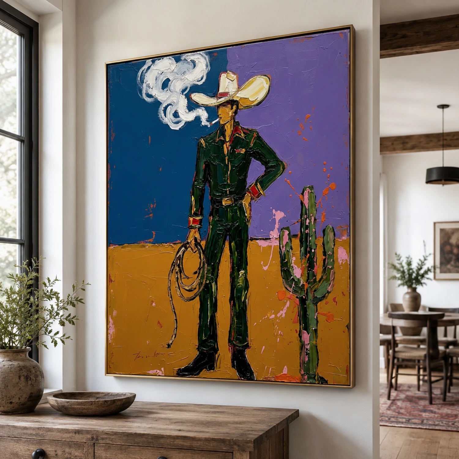 Desert Smoke Cowboy