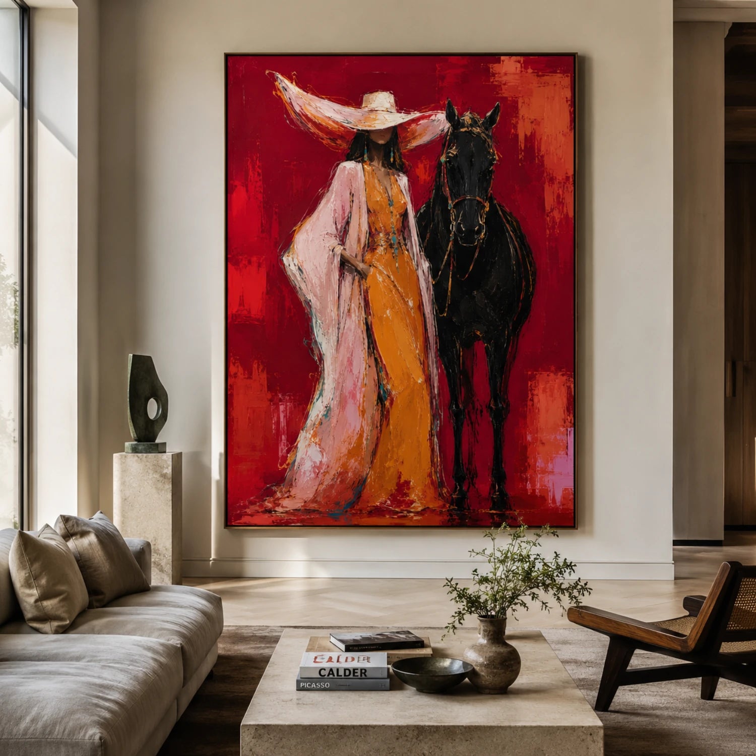 Flame Whisper With Horse