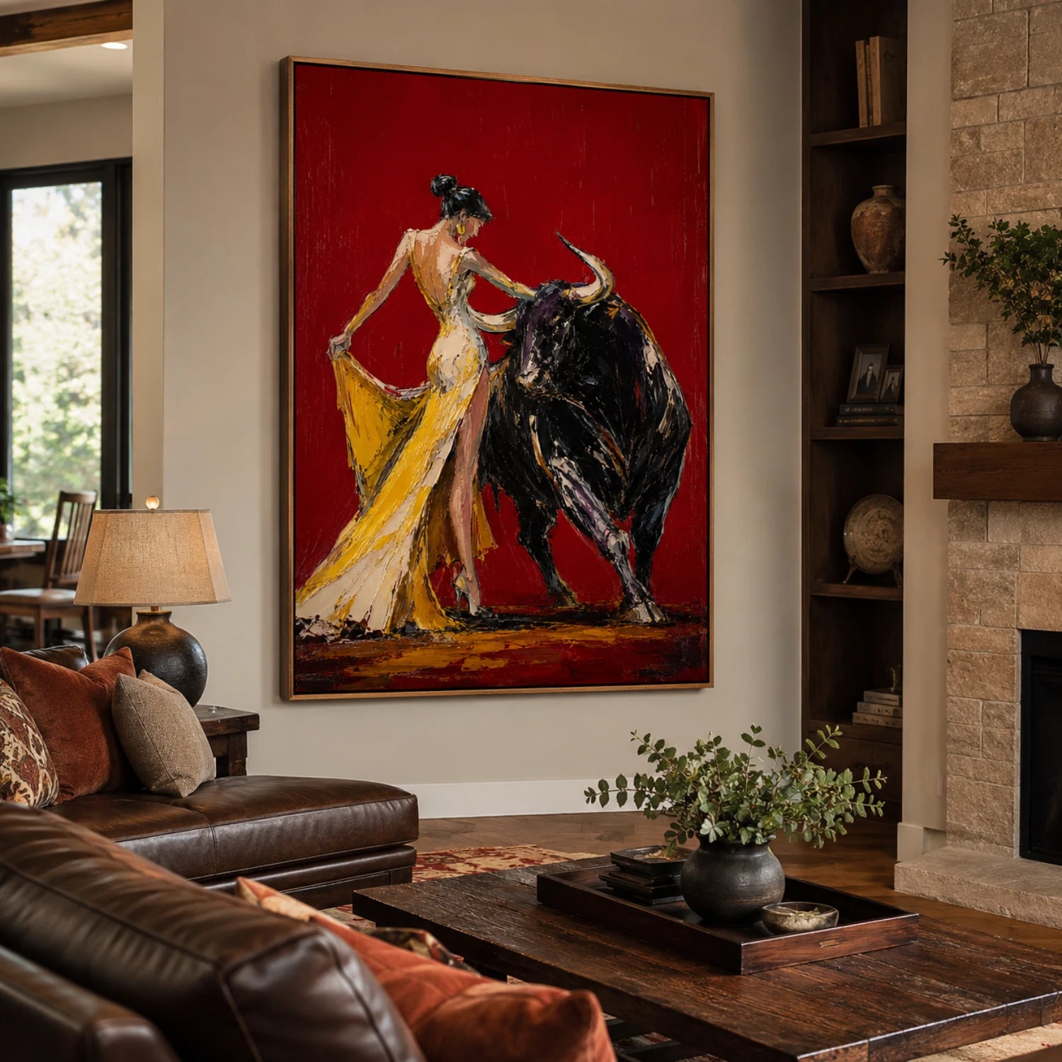 Lady & Fighting Bull – 2