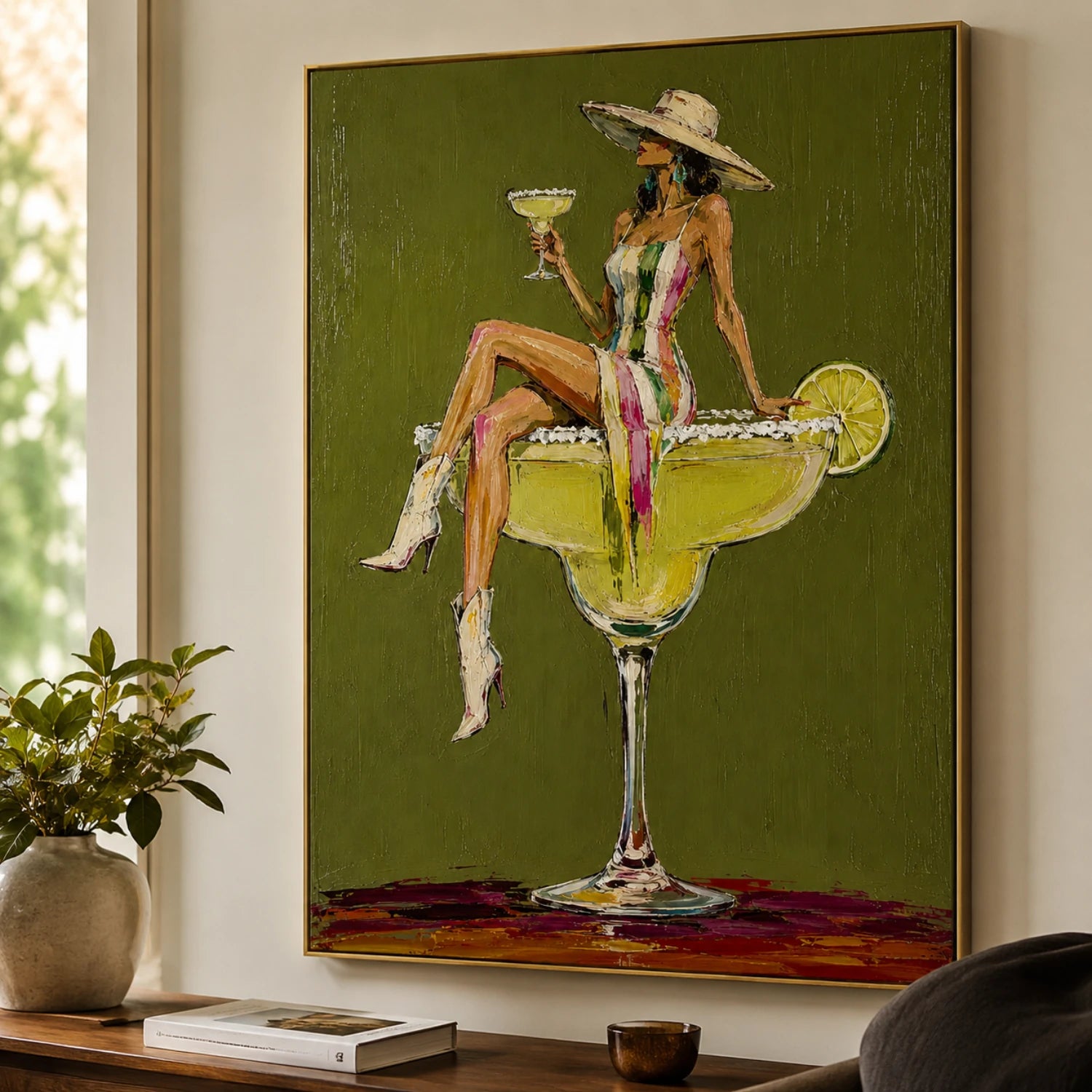 Olive Reverie in Salt Light – 2