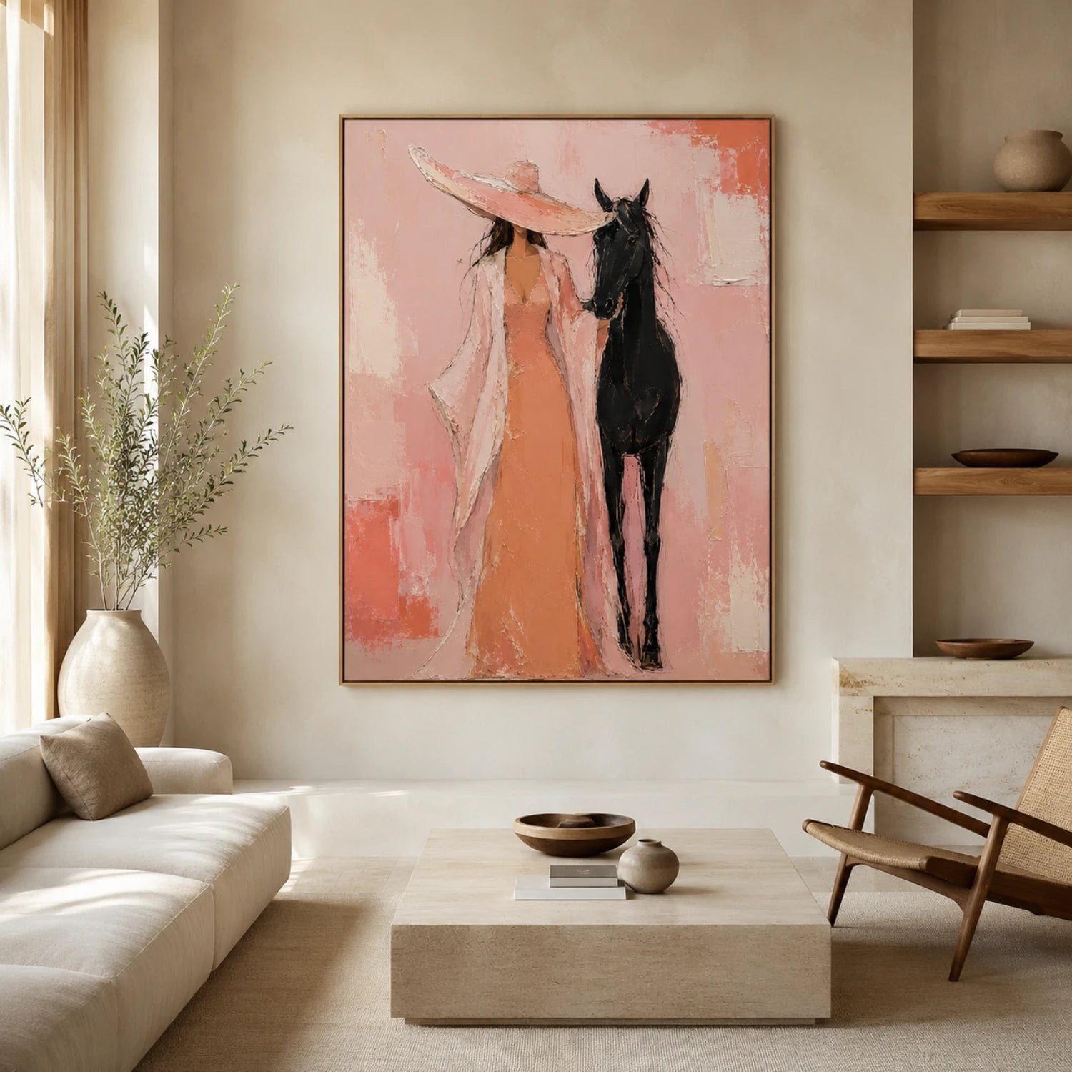 Petal Whisper With Horse – 2
