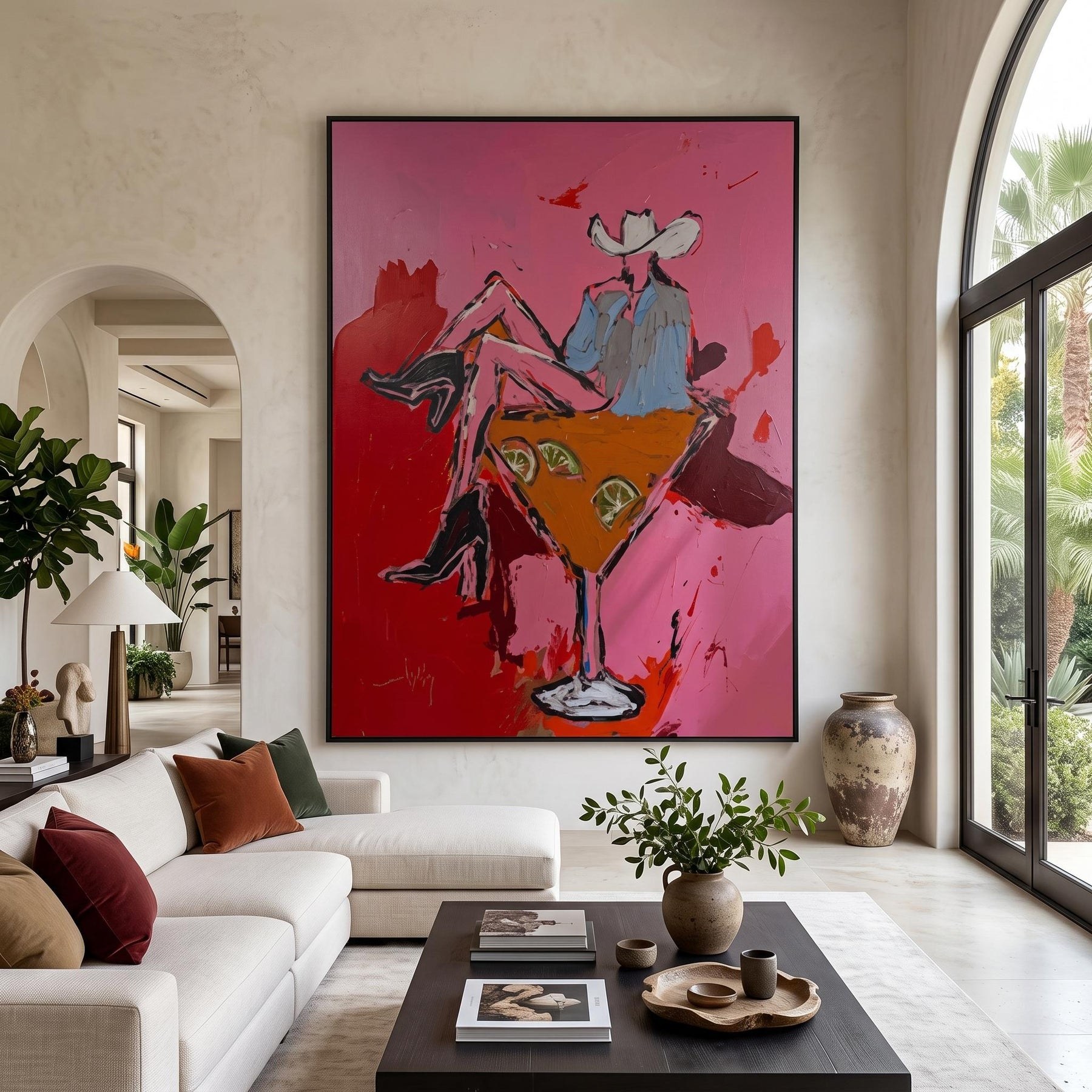 Pink Cowgirl Cocktail