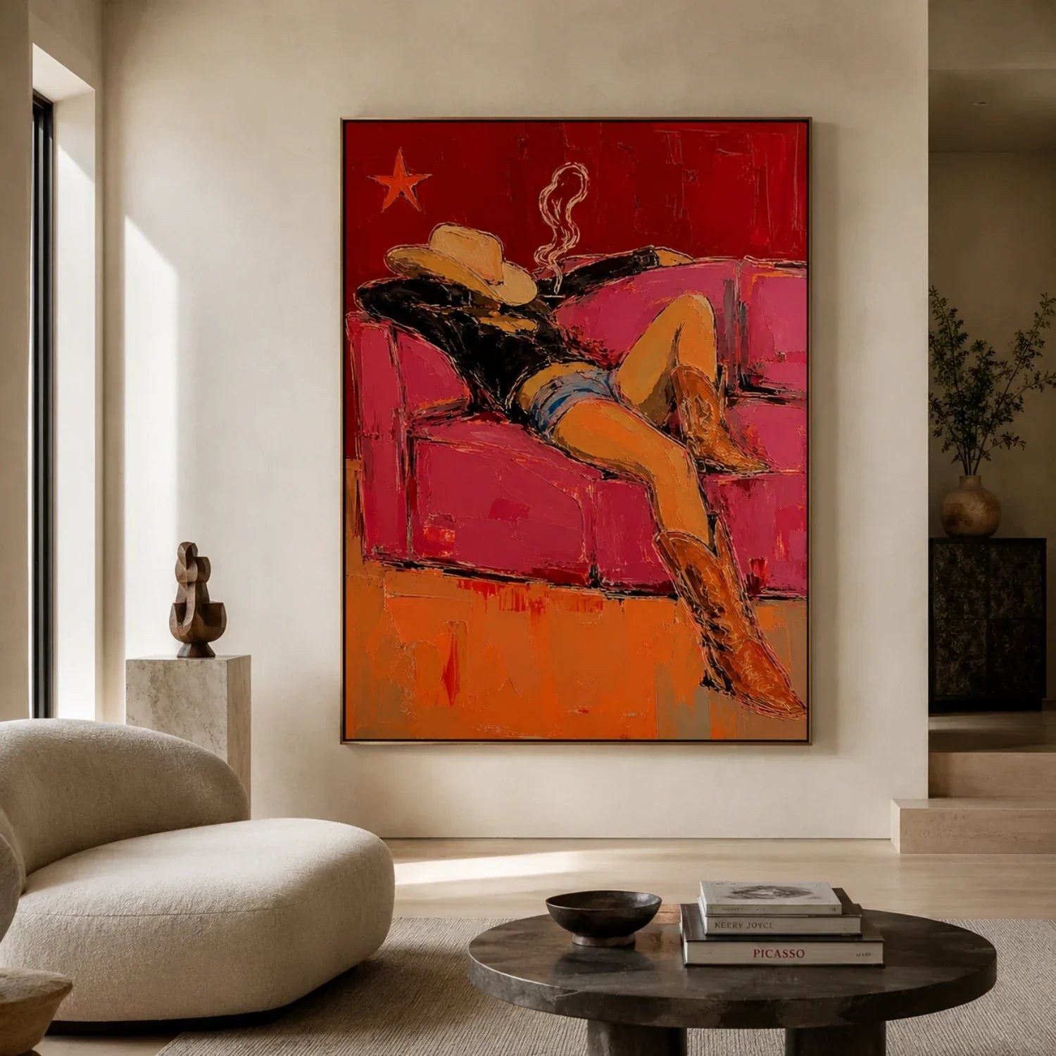 Sofa Cowgirl's Leisure Hour – 3