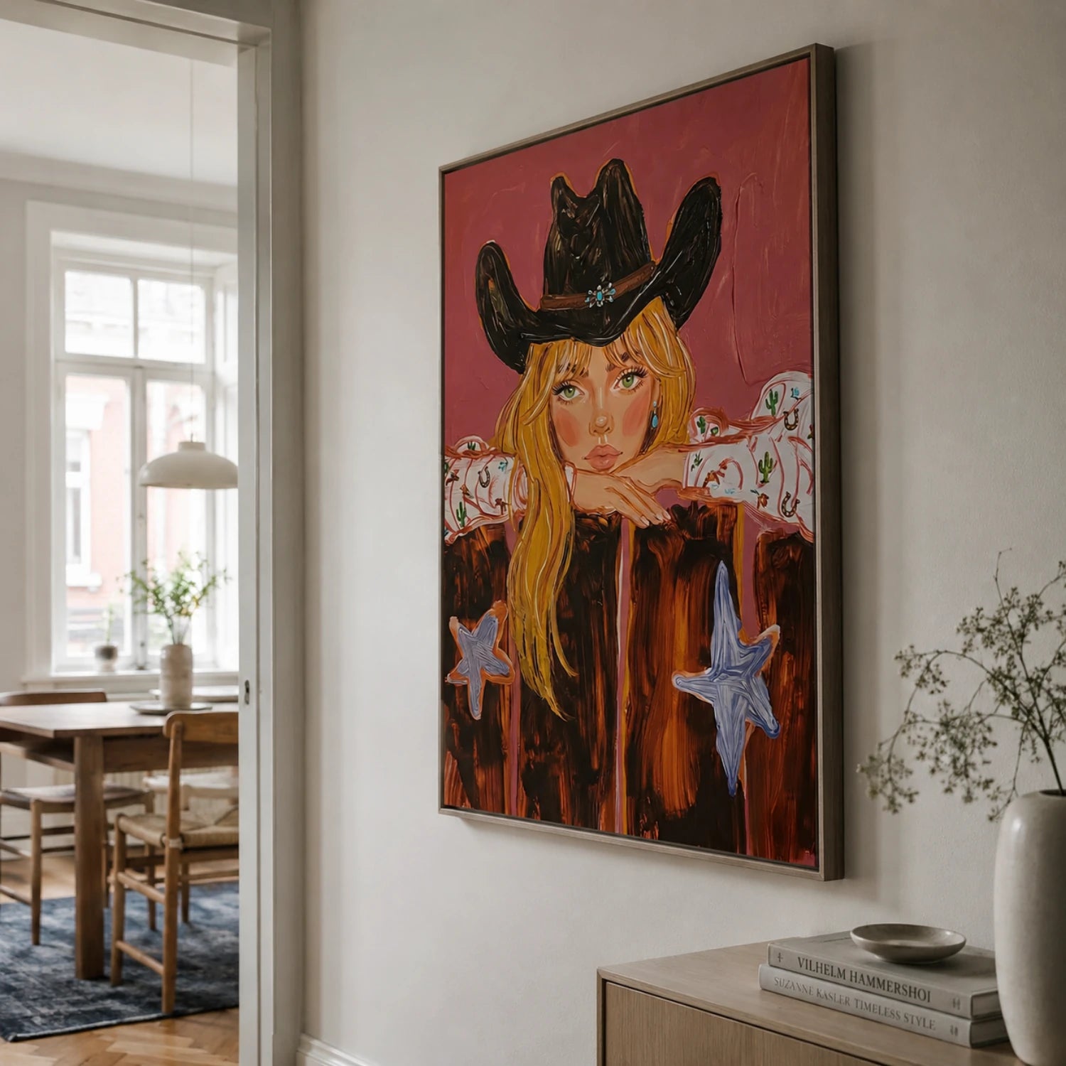 Starry Cowgirl Portrait – 2
