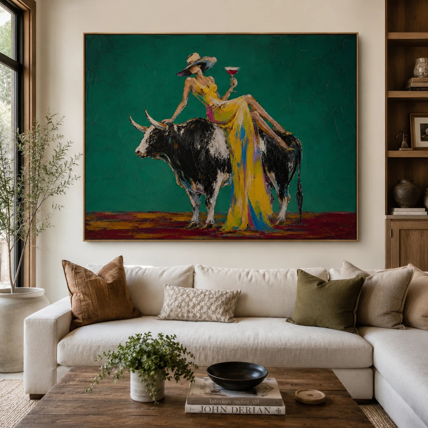 Velvet Reign on the Emerald Plain