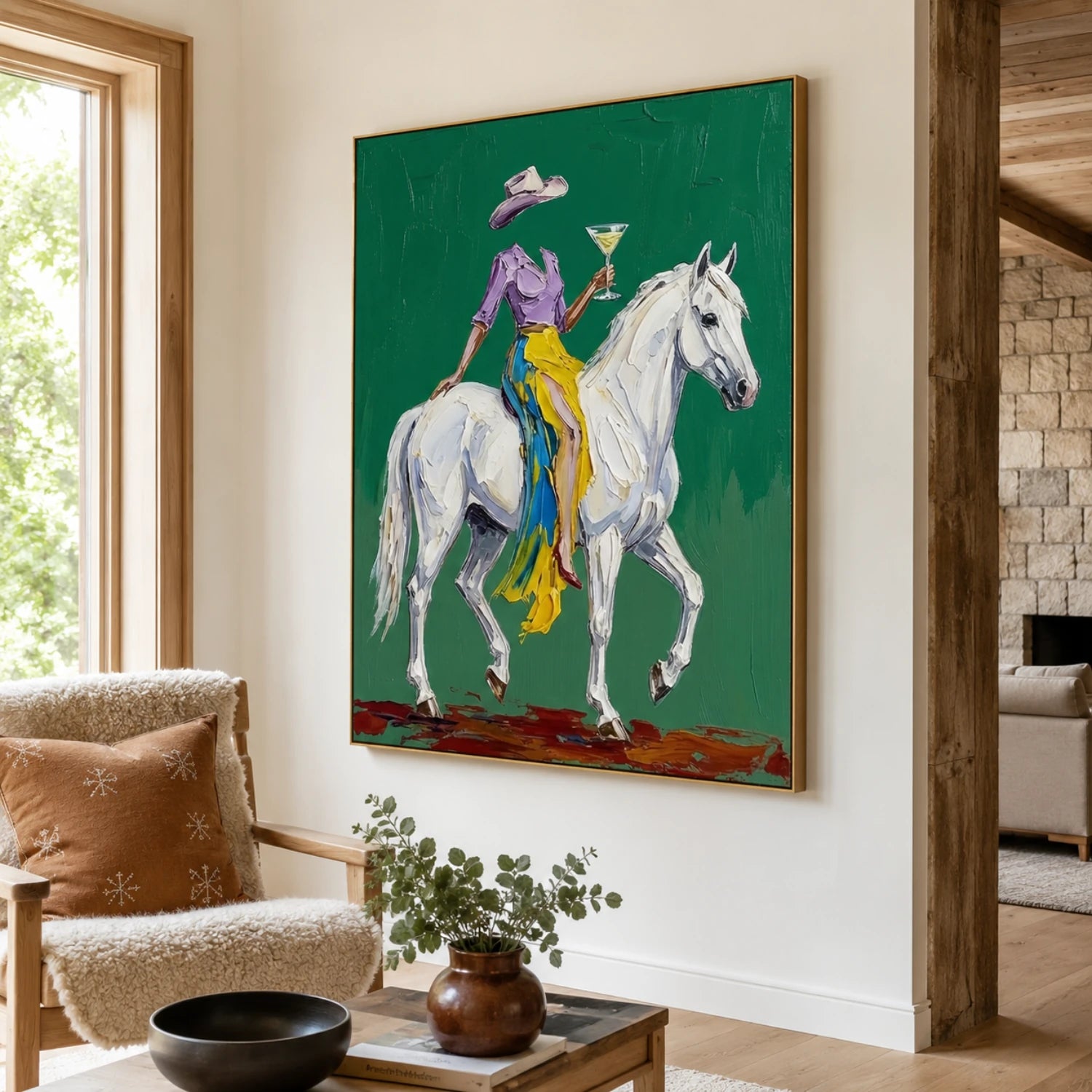 White Horse Wine Rider